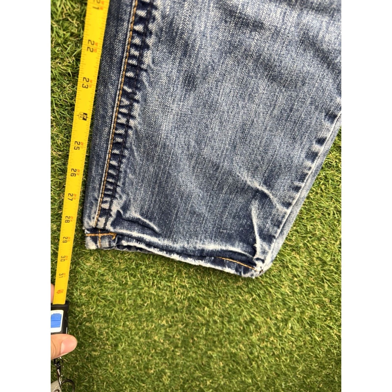 American Eagle Outfitters American Eagle Outfitters Jeans 28x30 Regular Fit 5-Pocket Denim Blue Mens Straight Leg Vintage? No - Jeans Size US 28 / EU 44 - 5 Thumbnail
