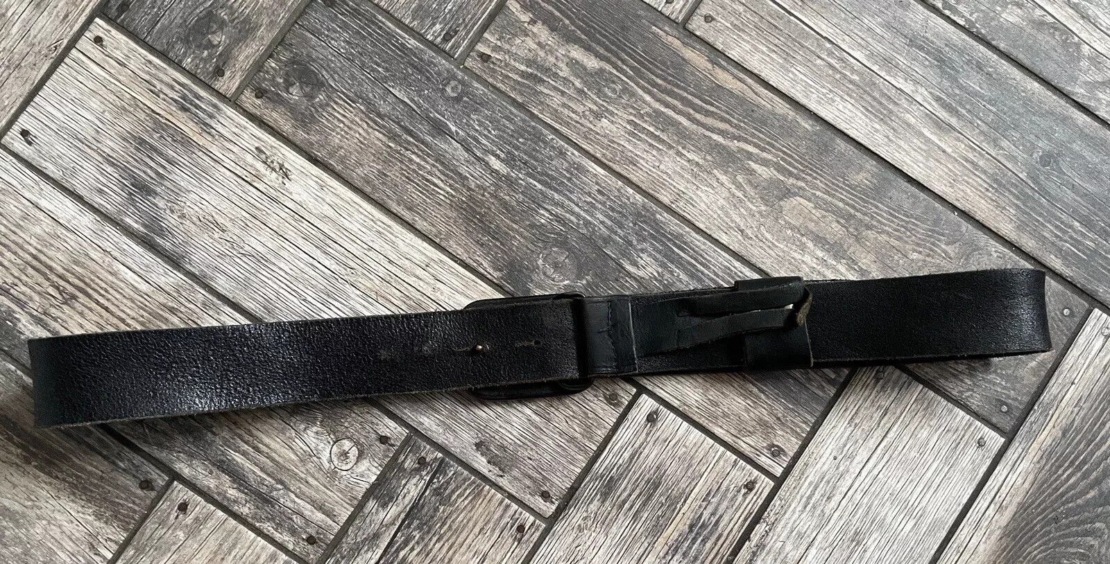 Vintage CHOPPER CREW ARIZONA MOTO BIKER BIKE COW GENUINE BELT 120 cm Size ONE SIZE - 7 Thumbnail