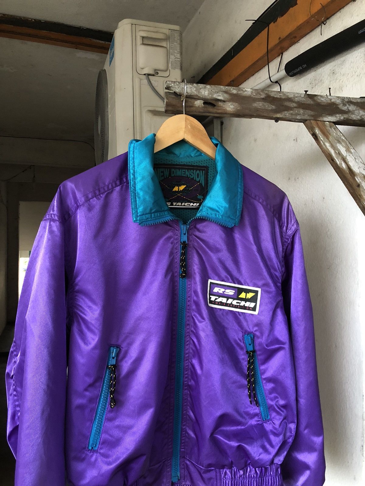 Japanese Brand Vintage 90s Taichi Rs Racing Sport New Dimension Bomber Size US M / EU 48-50 / 2 - 6 Thumbnail
