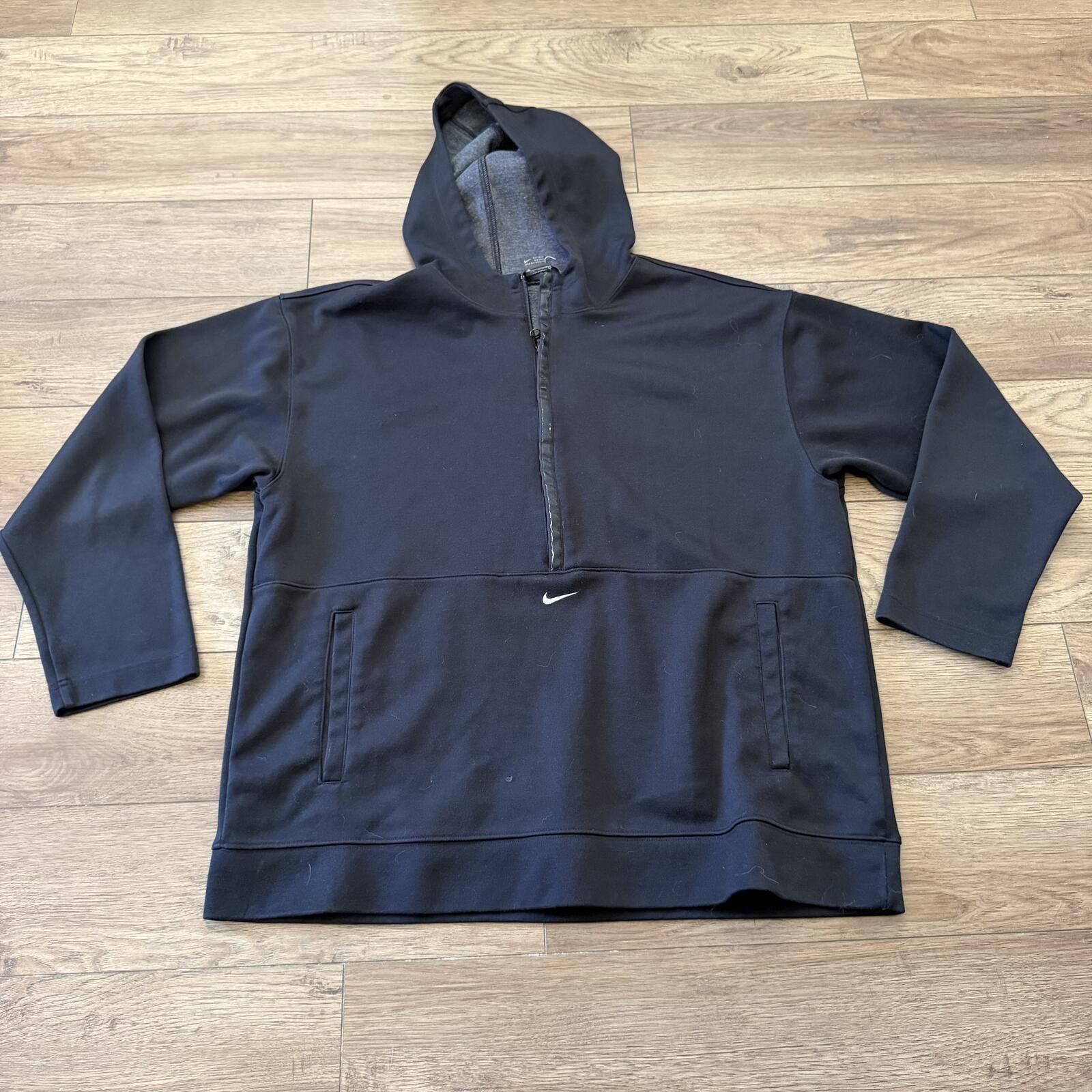 Nike × Stussy Stussy x Nike Washed Hoodie Black Size XL | Grailed