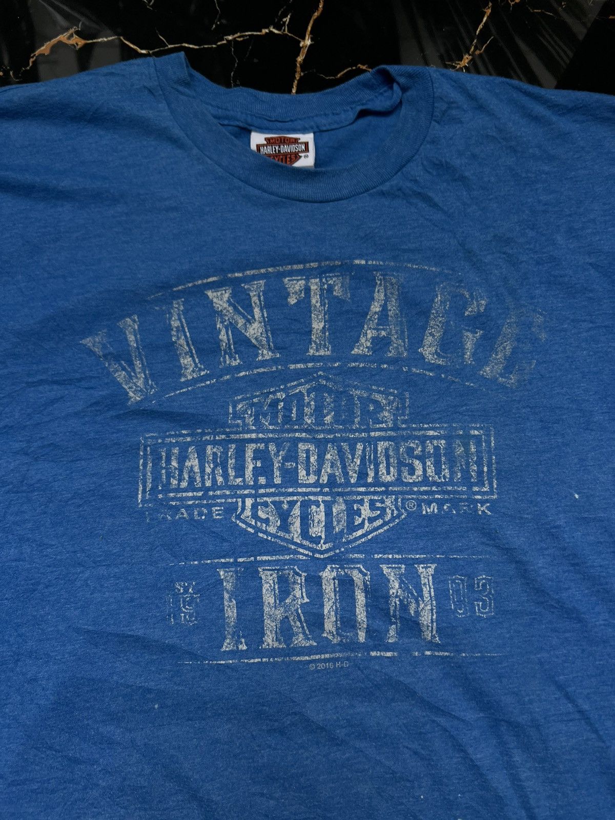 Harley Davidson × Vintage 90's HARLEY DAVIDSON TOMBSTONE ARIZONA DISTRESSED RARE TEE Size US L / EU 52-54 / 3 - 6 Thumbnail