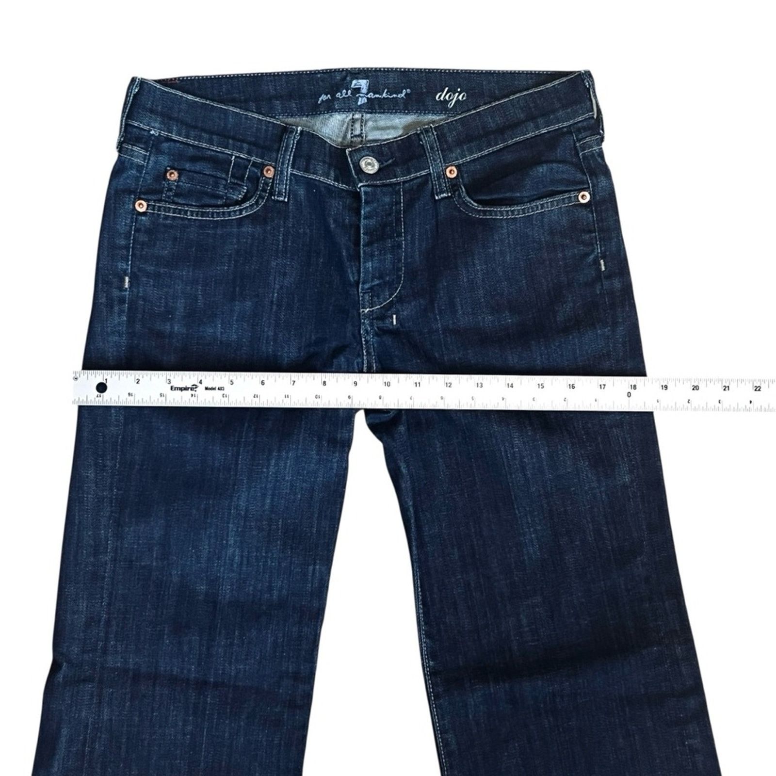 7 For All Mankind 7 For All Mankind Dojo Women’s Sz 28 Crop Jeans Dark Wash Size 28" / US 6 / IT 42 - 13 Thumbnail