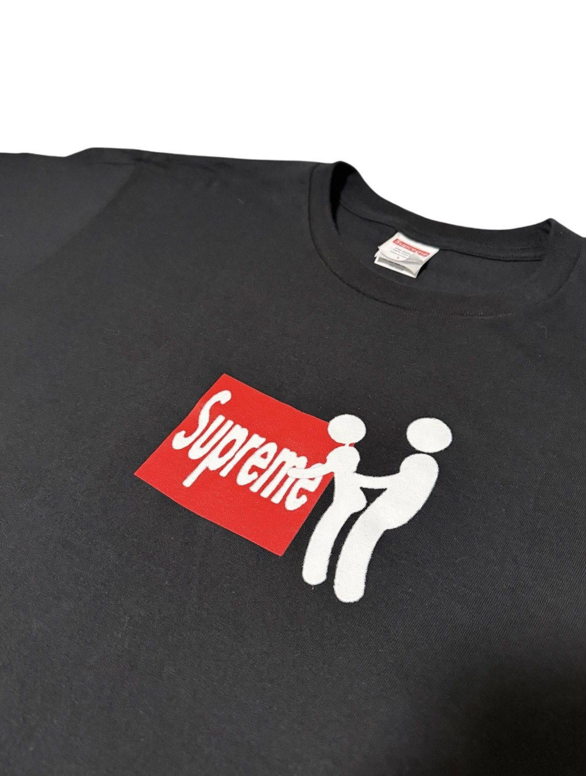 Supreme Supreme Stick Tee Black Size US L / EU 52-54 / 3 - 2 Thumbnail