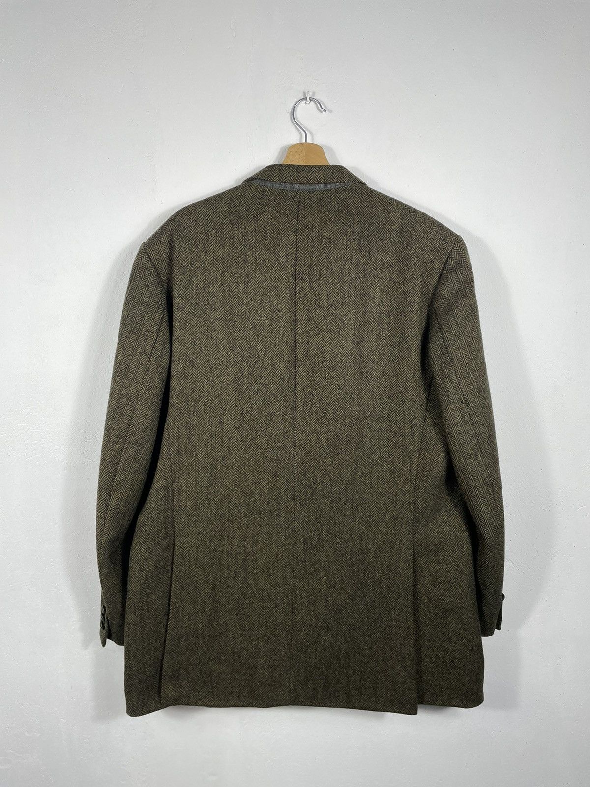 Burberry × Designer × Vintage Burberry Retro 90s Button Ups Blazer Suit Jakcet Wool Size US XL / EU 56 / 4 - 6 Thumbnail