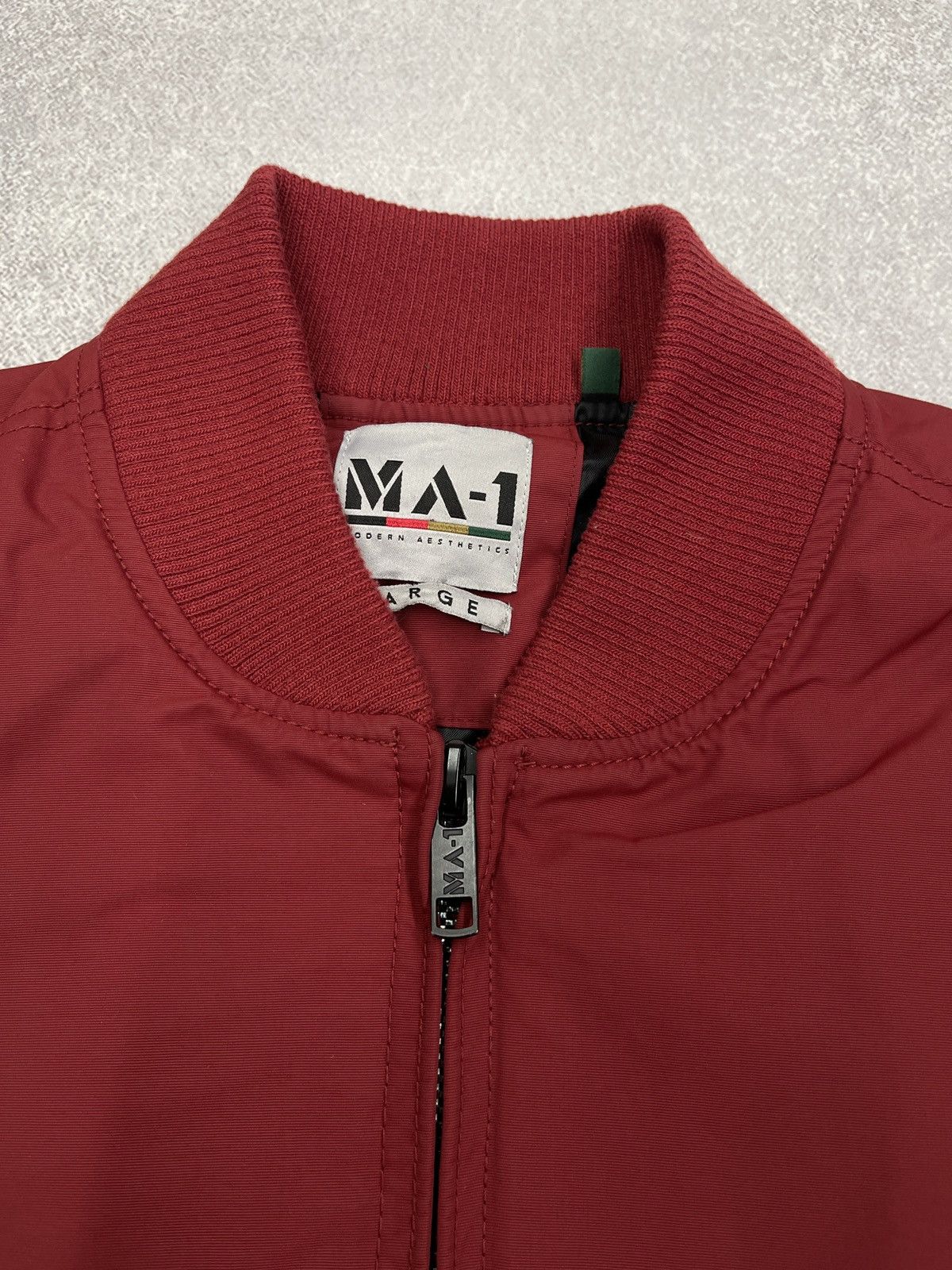 Alpha Industries Mens MA-1 Nylon Flayer Bomber Modern Aesthetics Alpha Size US L / EU 52-54 / 3 - 6 Thumbnail