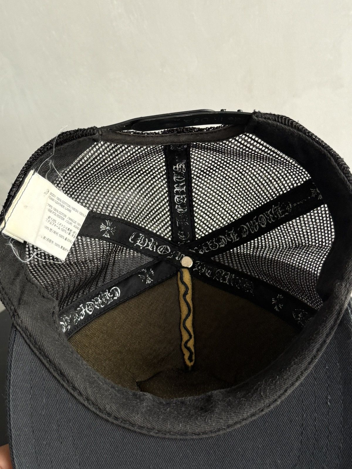 Chrome Hearts × The Rolling Stones RARE - Chrome Hearts x Rolling Stones Trucker Hat Size ONE SIZE - 6 Thumbnail