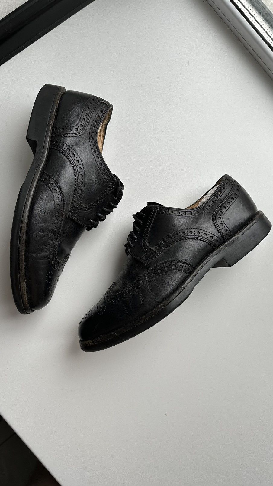 Bally Bally Leather Brogues Men Classic Shoes Size 8.5E Switz Size US 8.5 / EU 41-42 - 5 Thumbnail