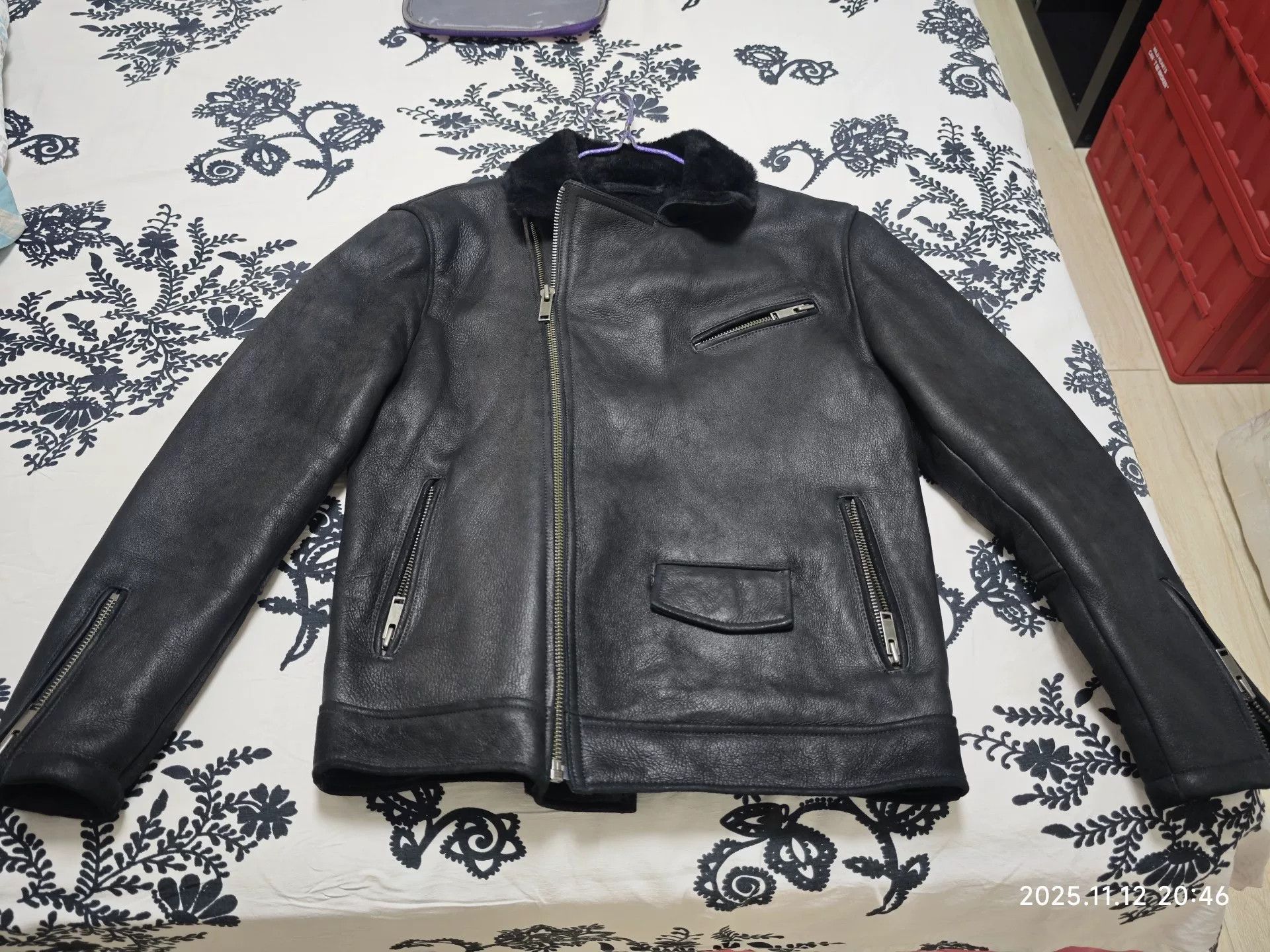 Vintage Desa Shearling Leather Coat Size US S / EU 44-46 / 1 - 1 Thumbnail