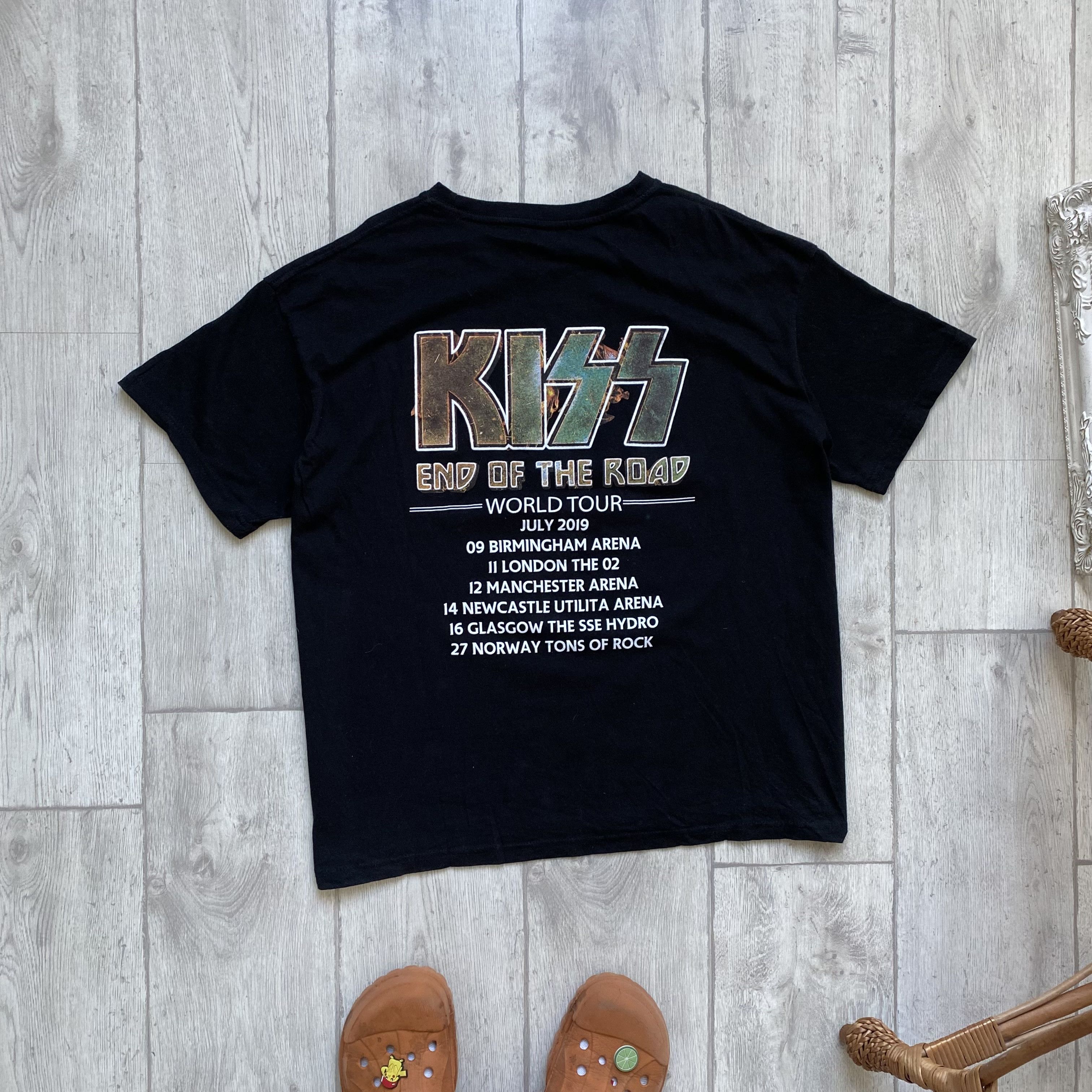 Band Tees 🎸 KISS world tour Rock Band Tee Boxy Vintage Size US M / EU 48-50 / 2 - 2 Thumbnail
