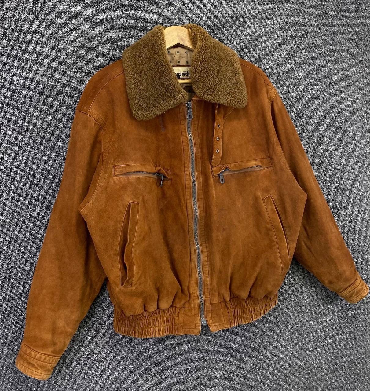 George Vintage George Rech Homme Sheep Skin Leather Jacket Size M / US 6-8 / IT 42-44 - 2 Thumbnail