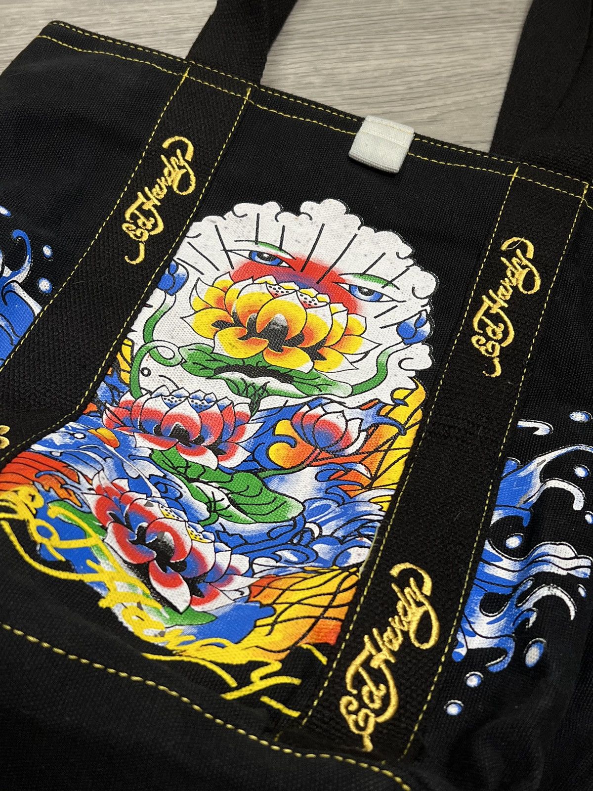 Ed Hardy Ed hardy tote black bag & handbag Size ONE SIZE - 5 Thumbnail