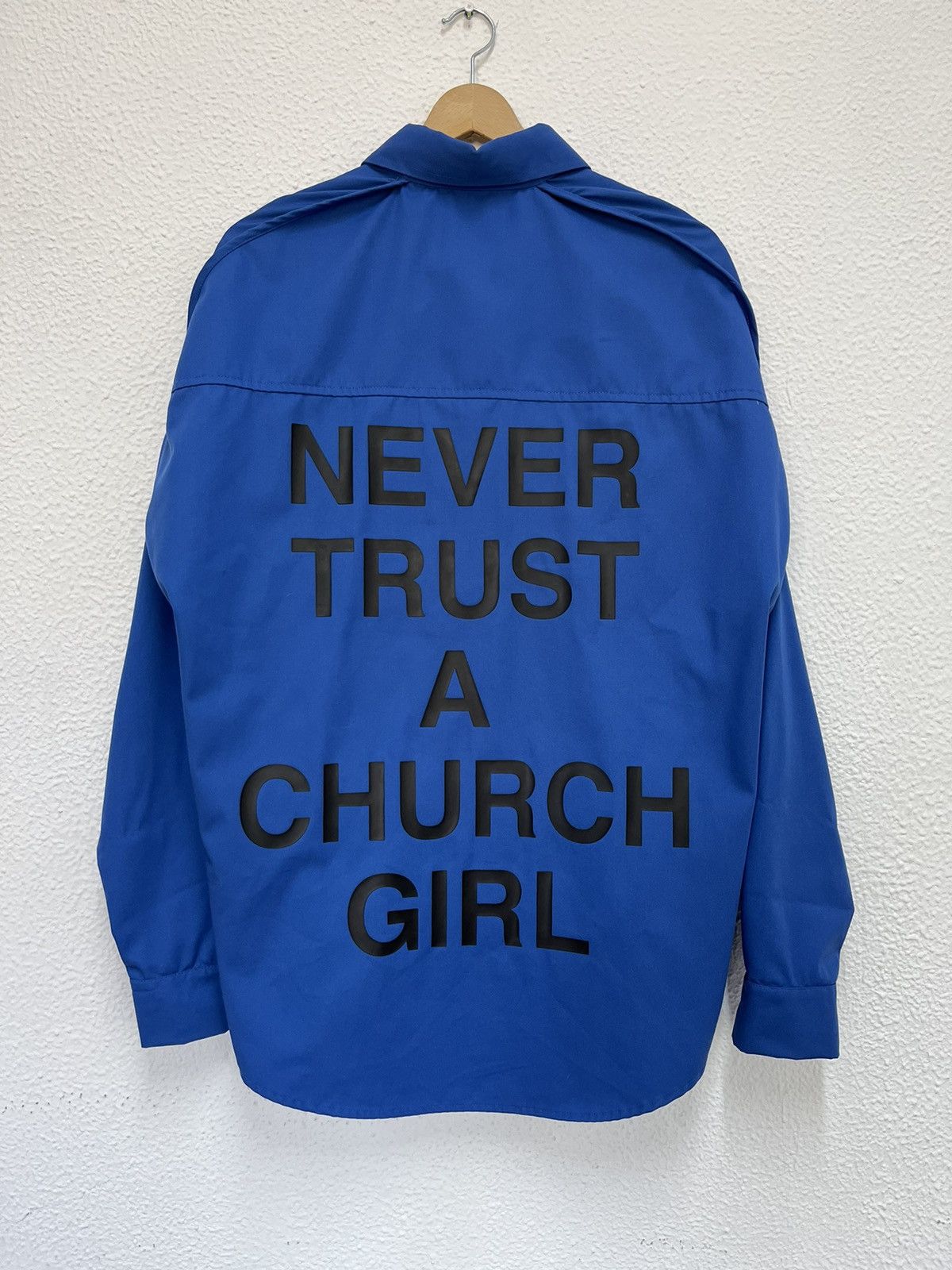HBA hood by air Never trust Church girl