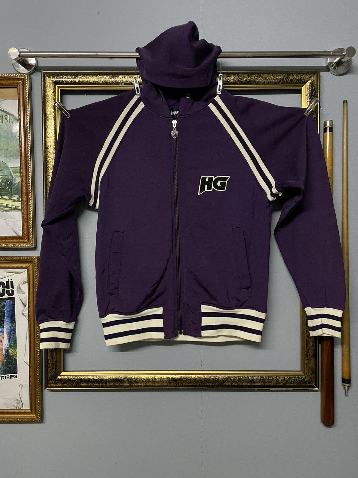 Hysteric Glamour Og Hysteric Glamour Big Logo Full Zip Retro Inpired Design Size US M / EU 48-50 / 2 - 1 Thumbnail