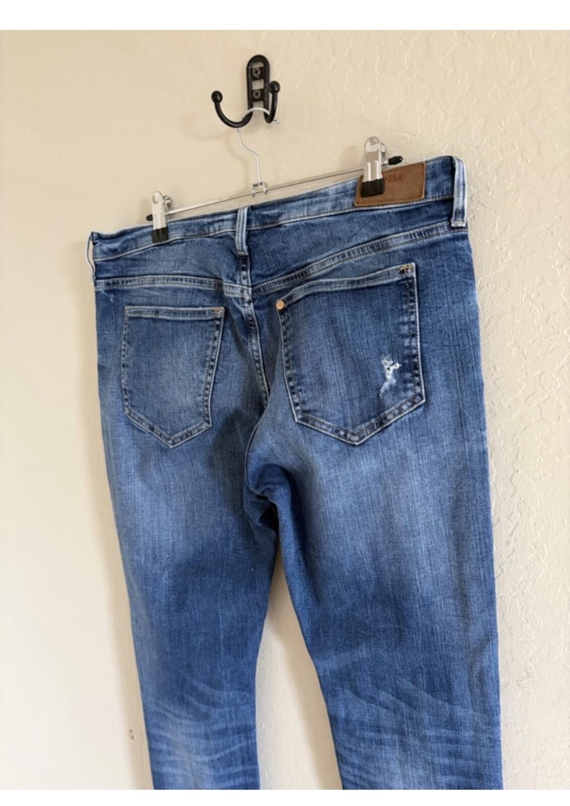 H&M H&M Light Blue Boyfriend Denim Jeans Size 29" - 6 Thumbnail