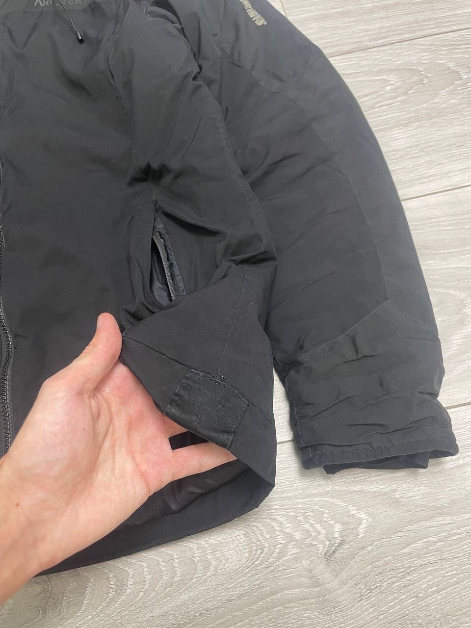 Arc'teryx × Japanese Brand × Vintage Vintage Arcteryx Kappa Hoody Windstopper Women Jacket Size M / US 6-8 / IT 42-44 - 10 Thumbnail