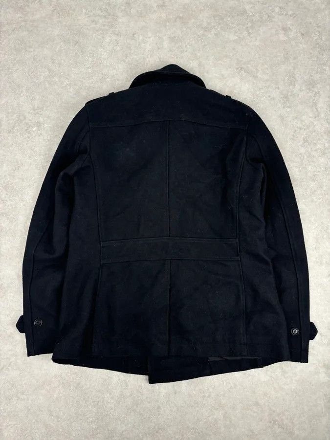 Diesel 2000s Diesel Black Classy Wool Caban Jacket Size US L / EU 52-54 / 3 - 5 Thumbnail