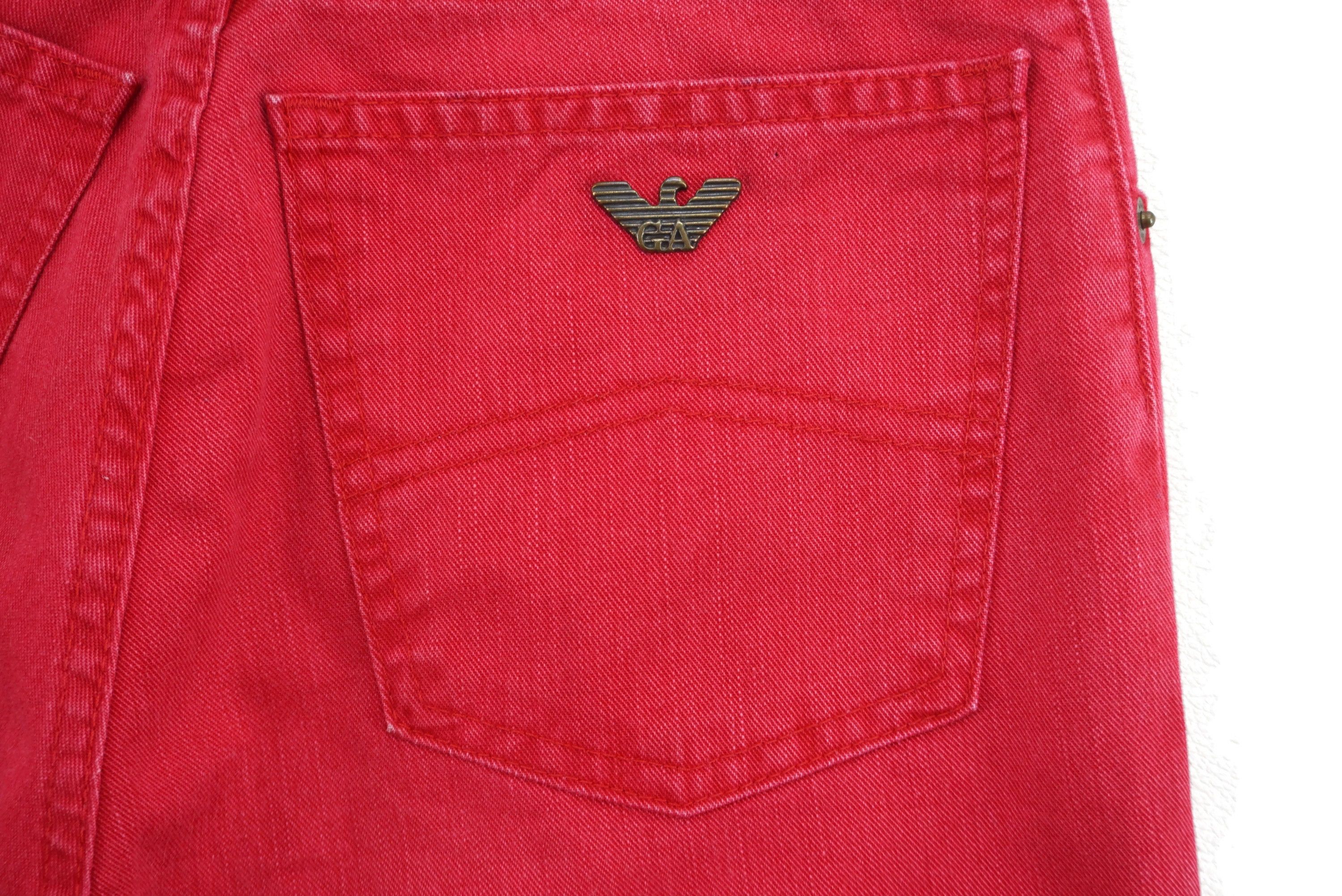 Armani Distressed Jeans W24xL31.75 High-Waisted Denim Made in Italy Size 24" / US 00 / IT 34 - 16 Thumbnail