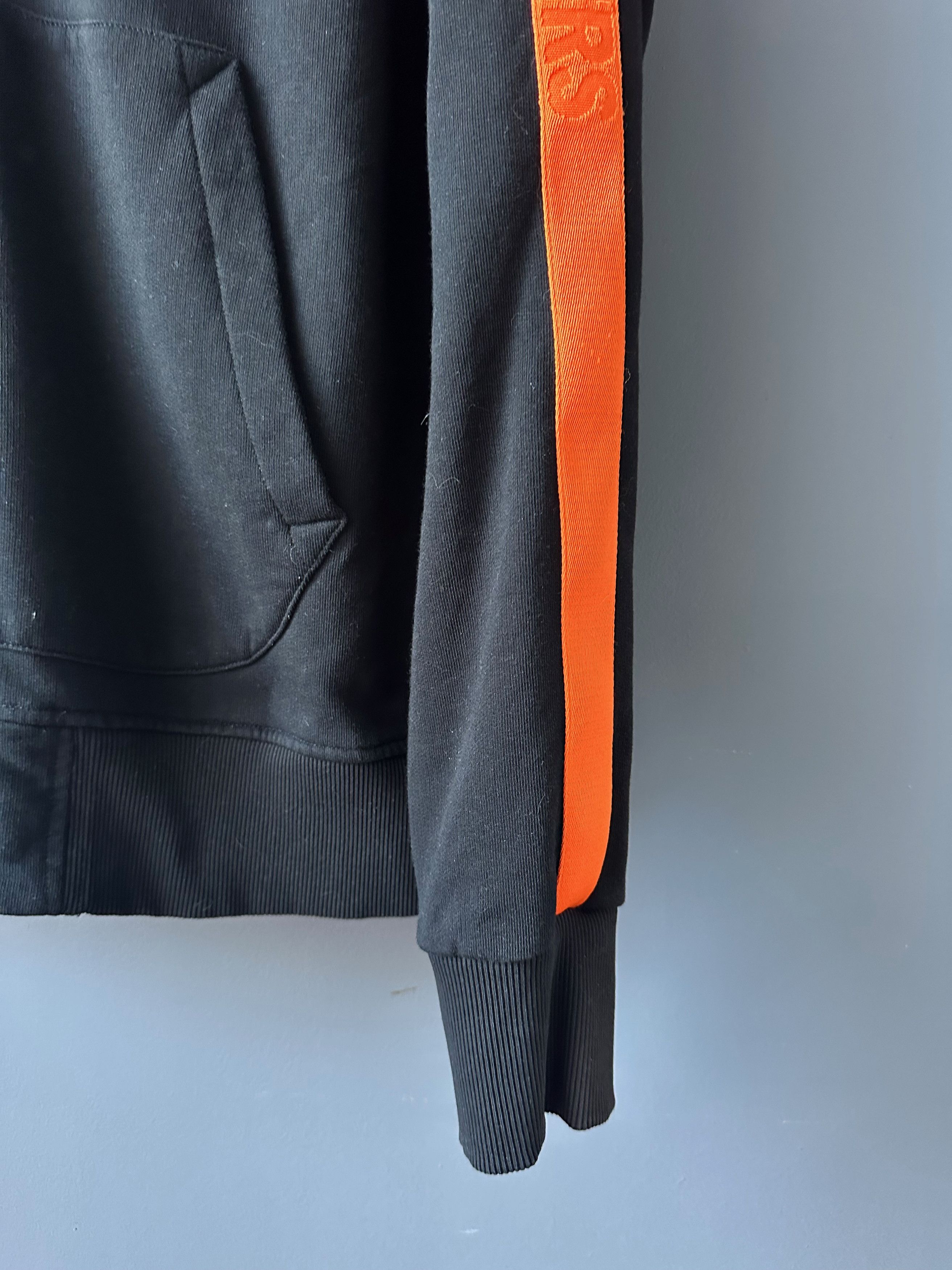Parajumpers Parajumpers Fleece Full Zip Black Orange Hooded Sweatshirt Size US XL / EU 56 / 4 - 2 Thumbnail