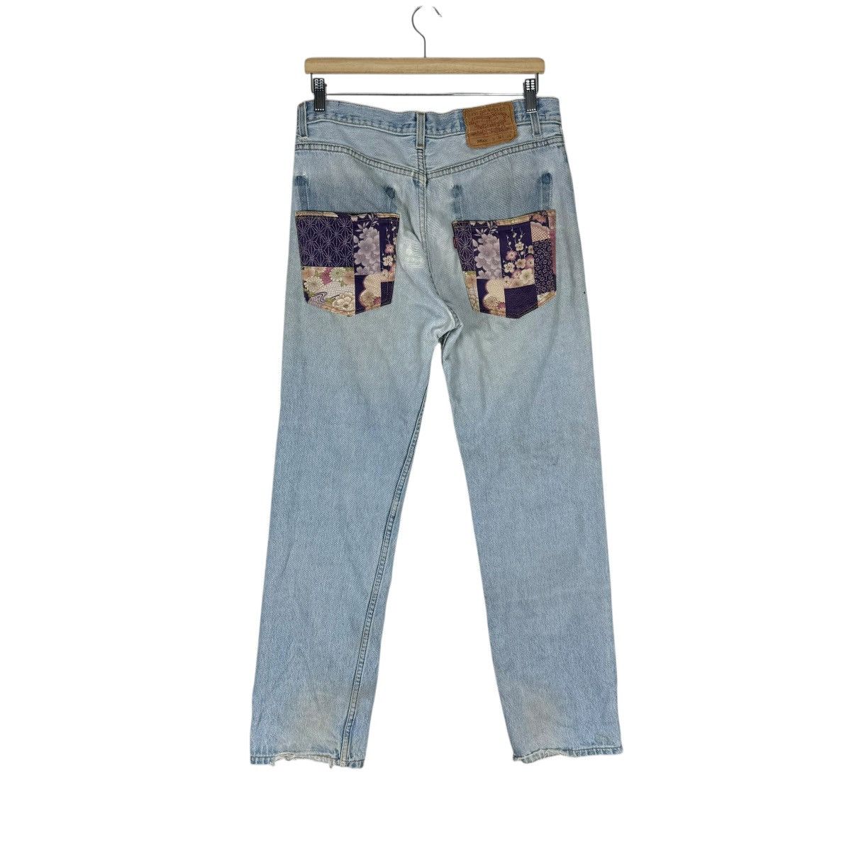 Levi's ☀️LEVI’S 501XX PATCHWORK DENIM JEANS PANTS Size US 34 / EU 50 - 6 Thumbnail