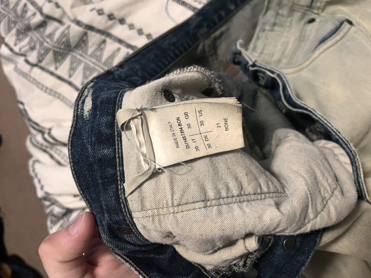 Rick Owens Drkshdw FW14 Rick Owens DRKSHDW Torrence Cut Jeans Bone Size US 30 / EU 46 - 5 Thumbnail