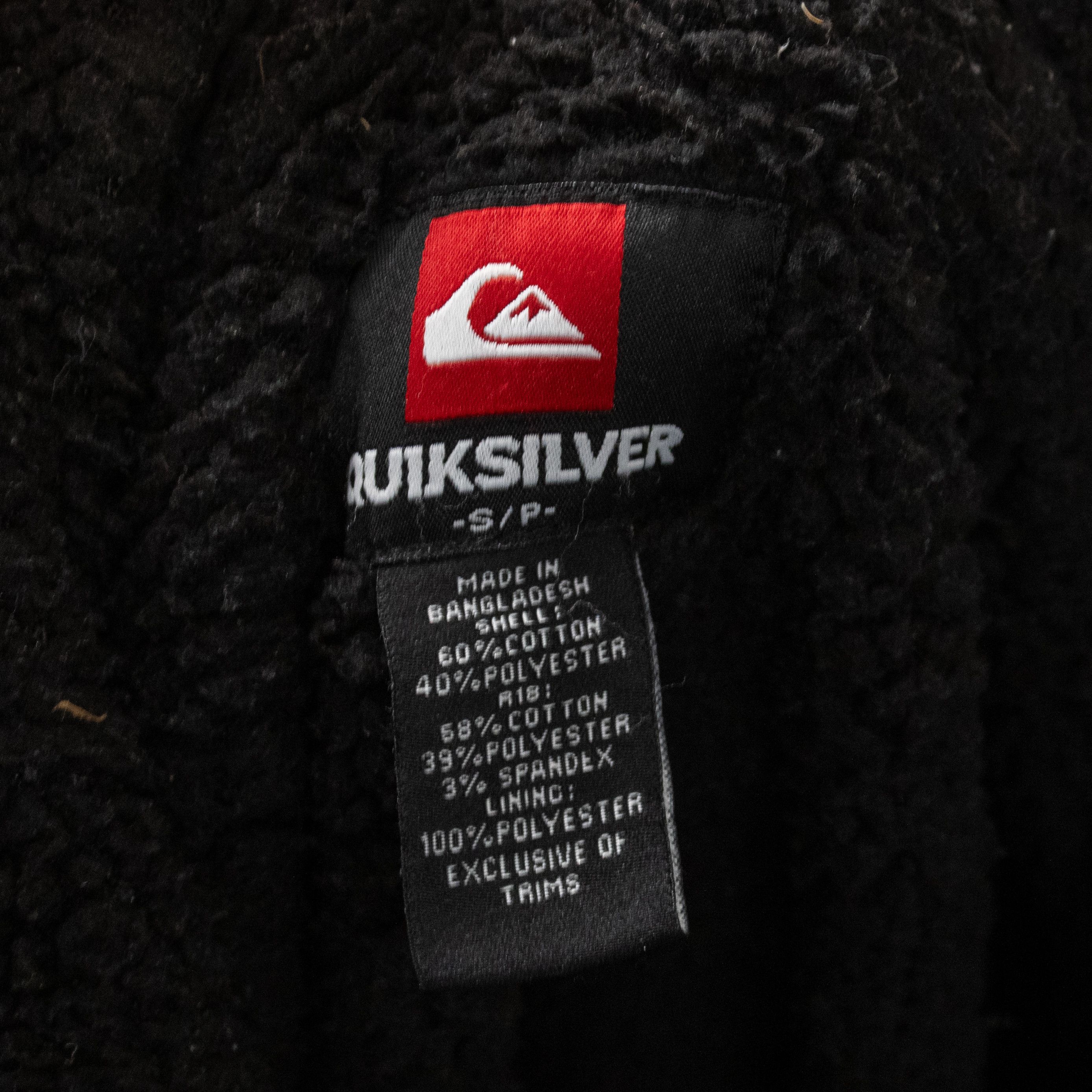 Quiksilver Y2K 00's Quicksilver Sasquatch Heather Grey Zip Up Hoodie Size US S / EU 44-46 / 1 - 7 Thumbnail
