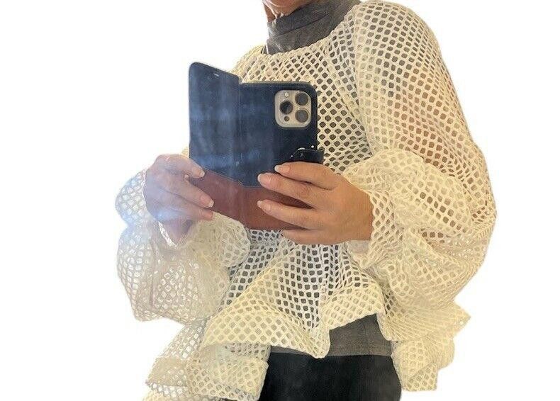 Designer The Modern Day Collection Net Blouse Sz M Size M / US 6-8 / IT 42-44 - 8 Thumbnail