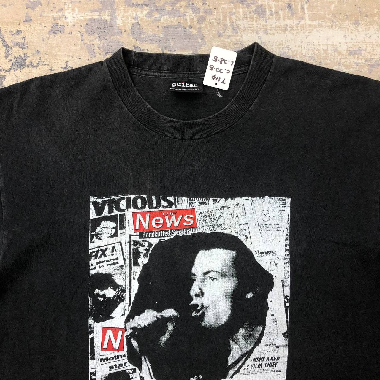 Band Tees × Vintage T114 SUN FADED BAND TOUR TEE Size US L / EU 52-54 / 3 - 5 Thumbnail