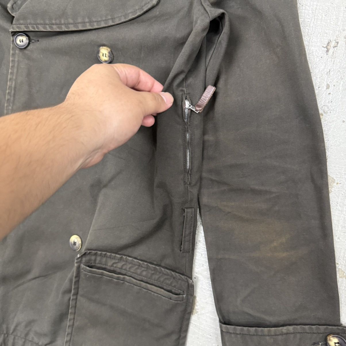 A.P.C. APC Double Breasted Peacoat Military Jacket Size US S / EU 44-46 / 1 - 8 Thumbnail