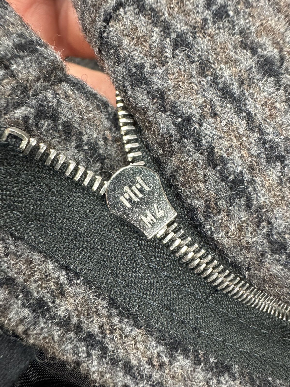 Designer × Miu Miu × Vintage Vintage y2k Miu Miu tweed checked wool cashmere pants Size 25" / US 0 / IT 36 - 11 Thumbnail