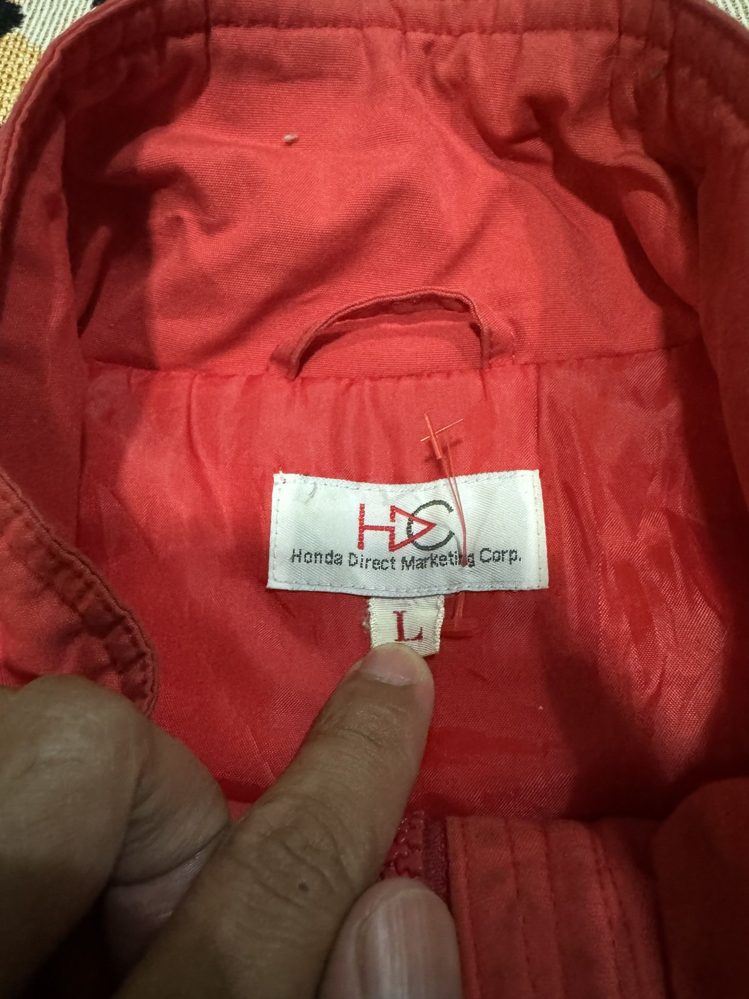 Japanese Brand × Sports Specialties × Vintage Vintage Honda Civic Absolute Bomber Jacket Sun Faded Size US L / EU 52-54 / 3 - 4 Thumbnail