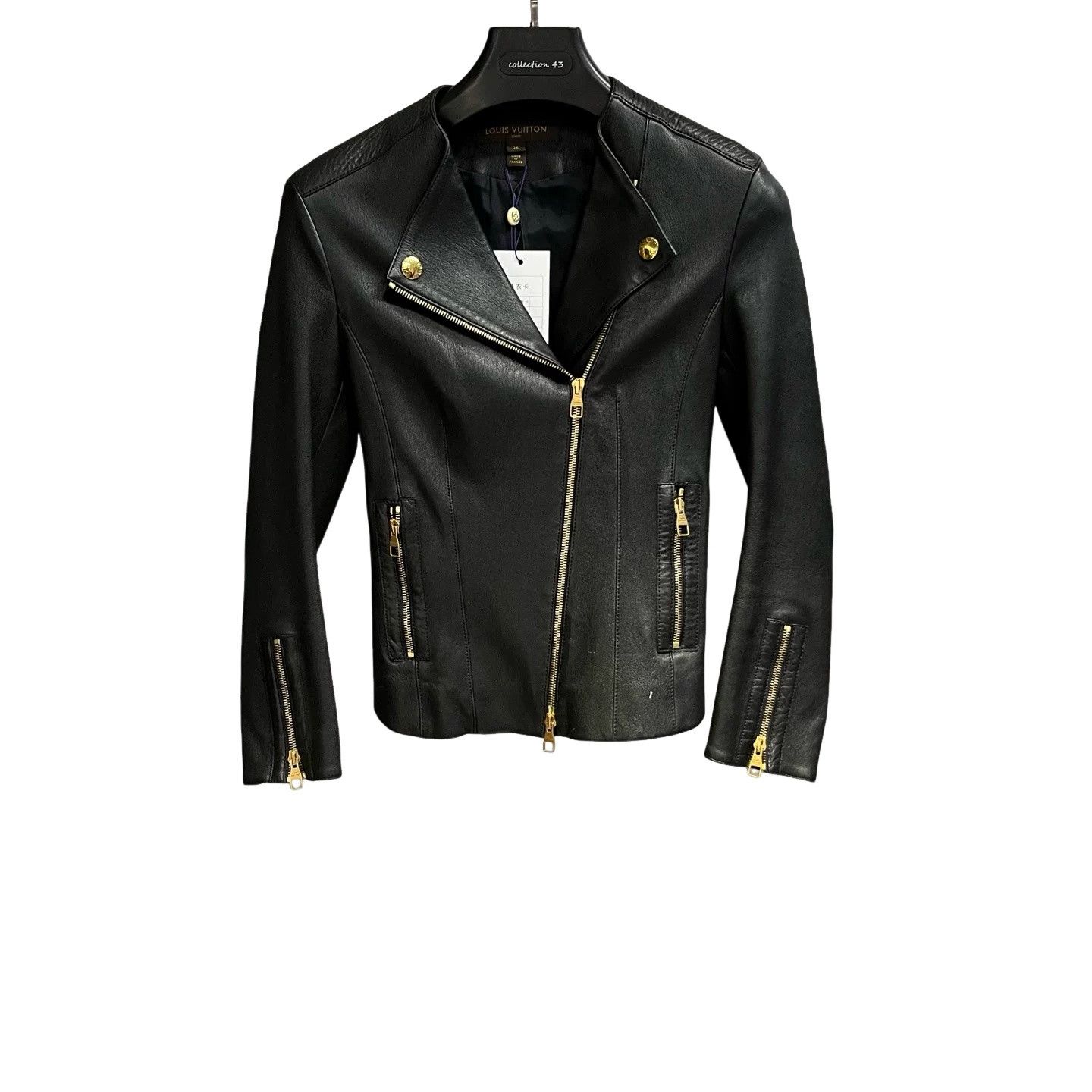Louis Vuitton Louis Vuitton Lambskin Leather Jacket FR 36 Size XS / US 0-2 / IT 36-38 - 1 Thumbnail