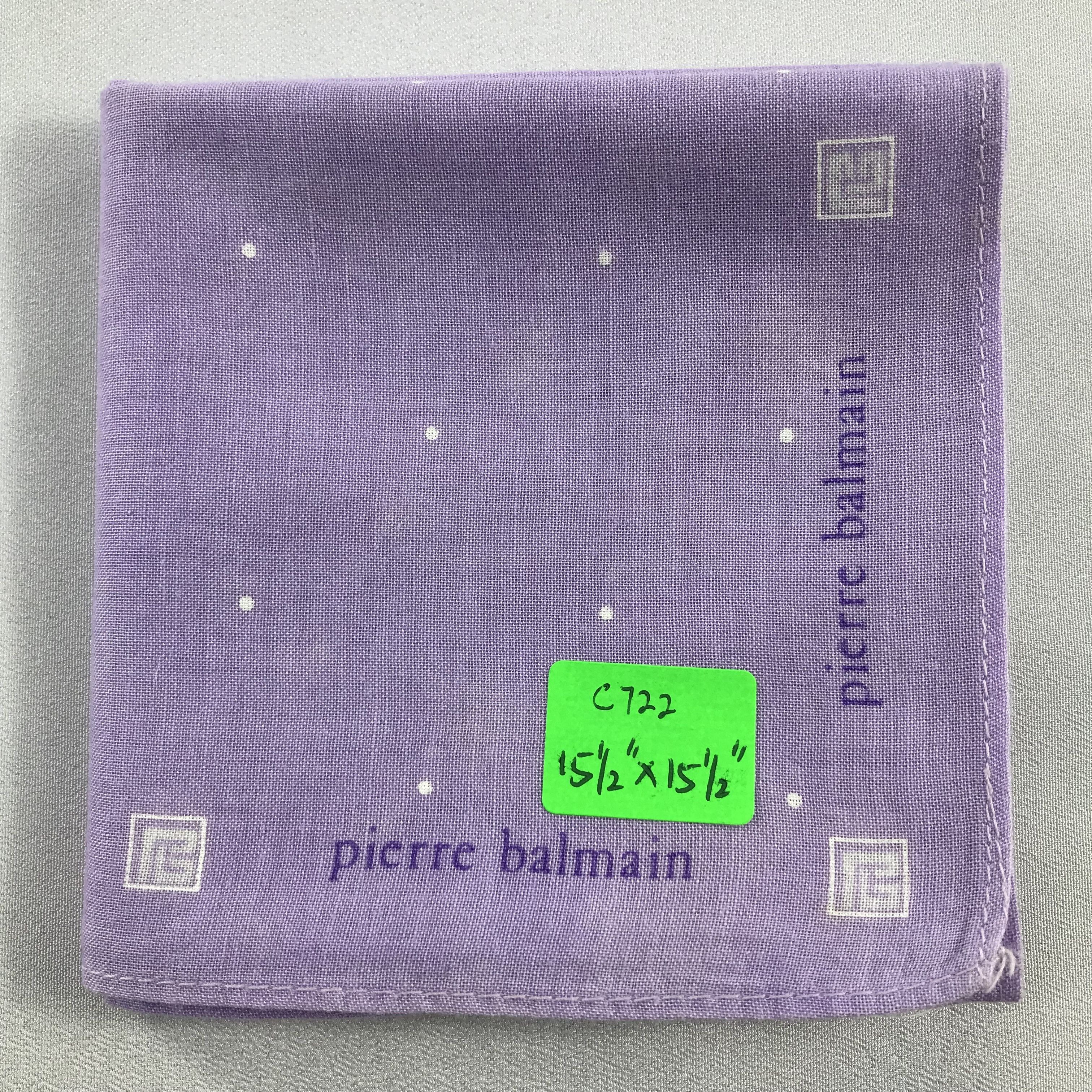 Pierre Balmain Pierre Balmain Handkerchief / Bandana / Neckerchief C722 Size ONE SIZE - 6 Thumbnail
