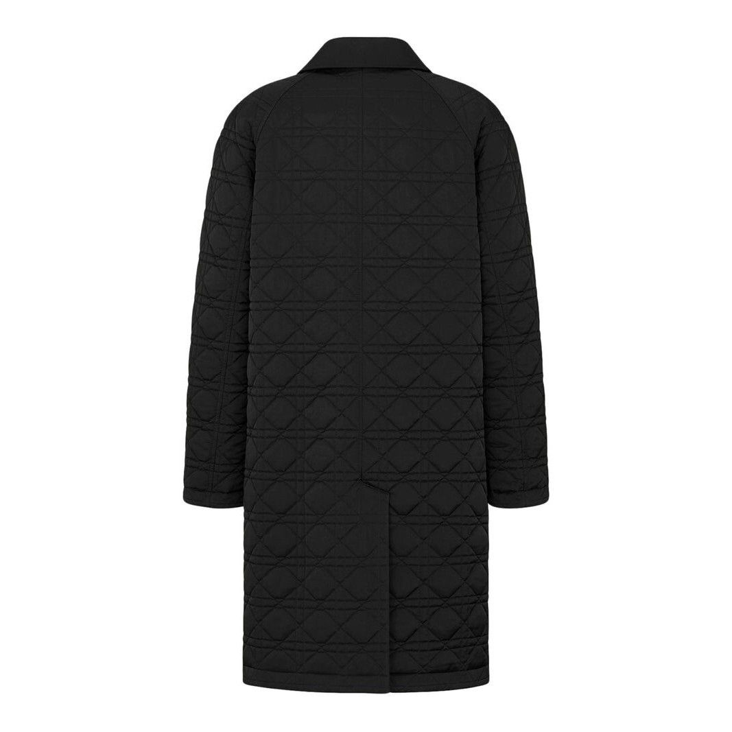 Dior DIOR Cannage Black Cotton Reversible Coat New & Authentic (M Size US M / EU 48-50 / 2 - 3 Thumbnail