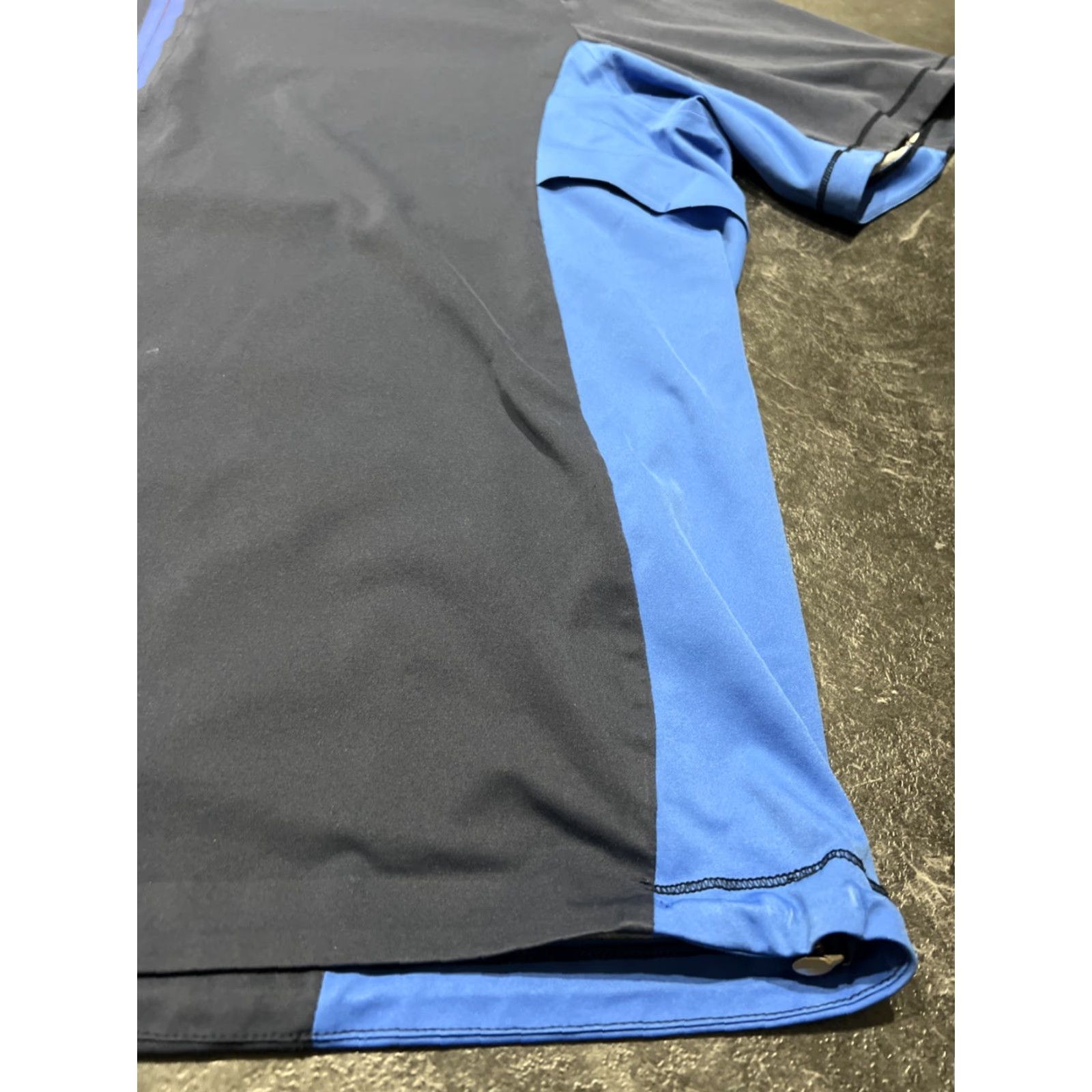 Vintage RLX BH Men's Activewear Water Repellent Windbreaker Shirt XL Blue Short Sleeve Size US XL / EU 56 / 4 - 4 Thumbnail