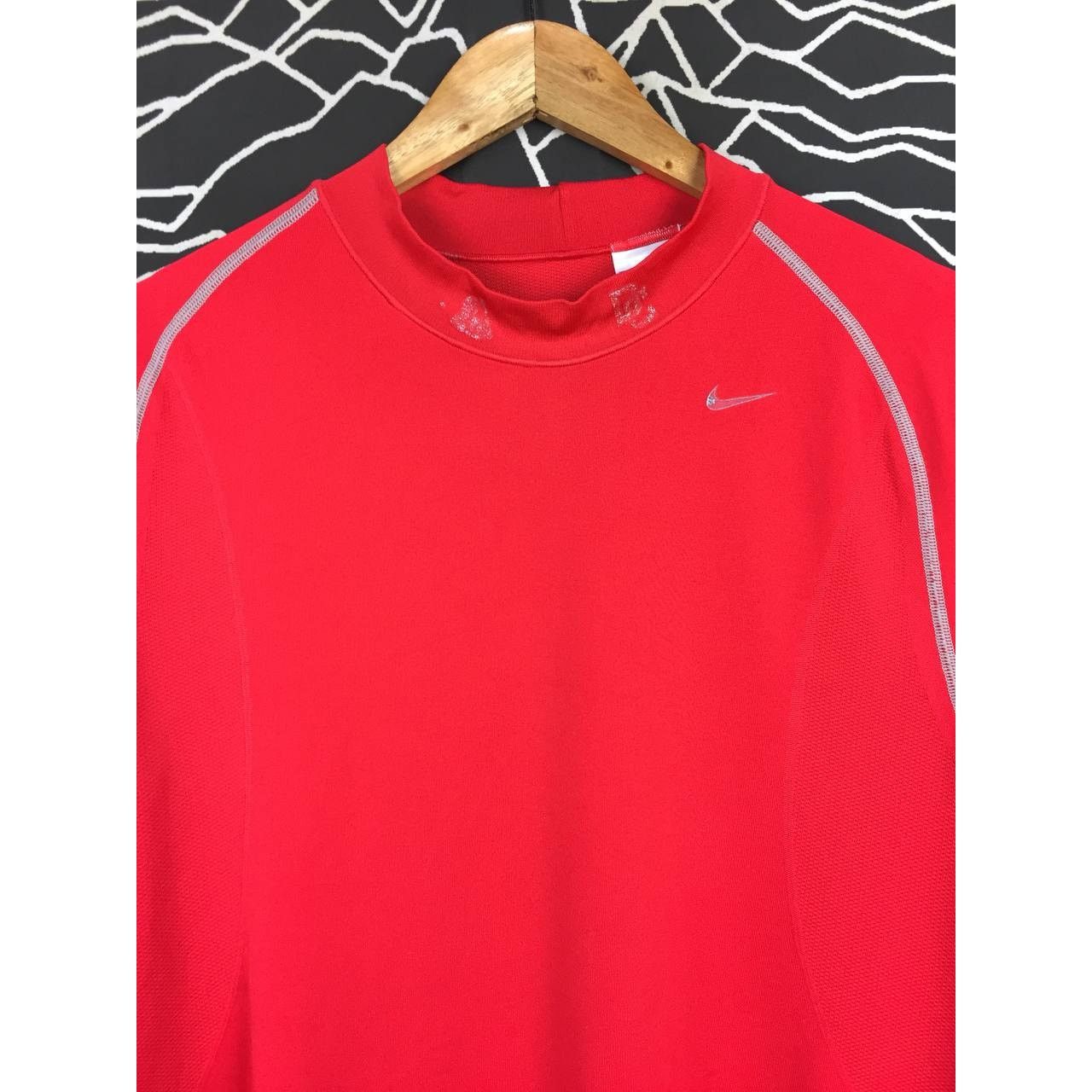 Nike Nike Baseball Dri-Fit Long Sleeve Sportswear Tee Size US XL / EU 56 / 4 - 3 Thumbnail