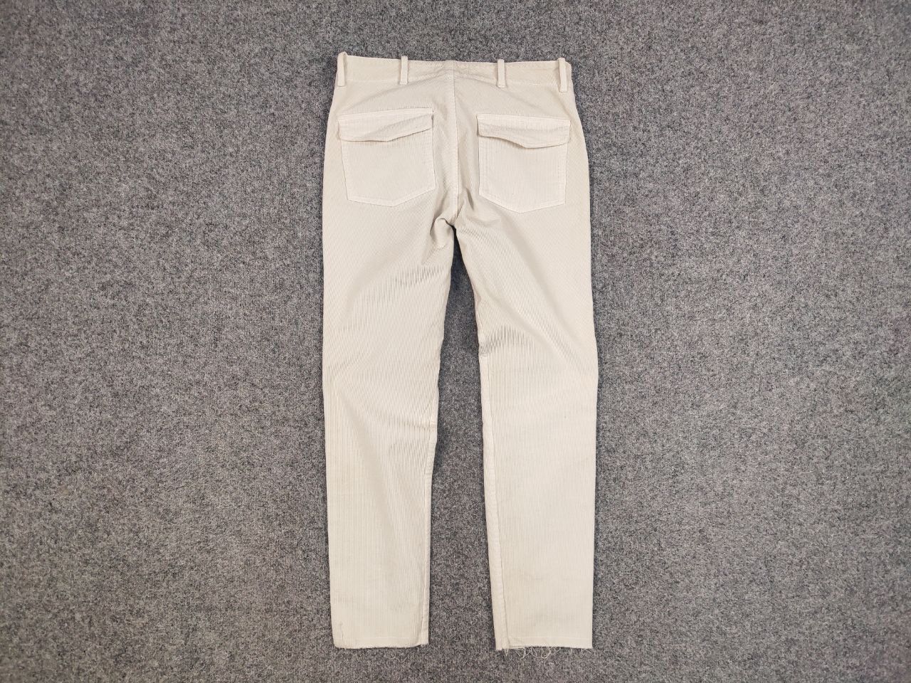 Nili Lotan Nili lotan Design Classic Trouser Corduroy Beige Pants Size 25" / US 0 / IT 36 - 5 Thumbnail