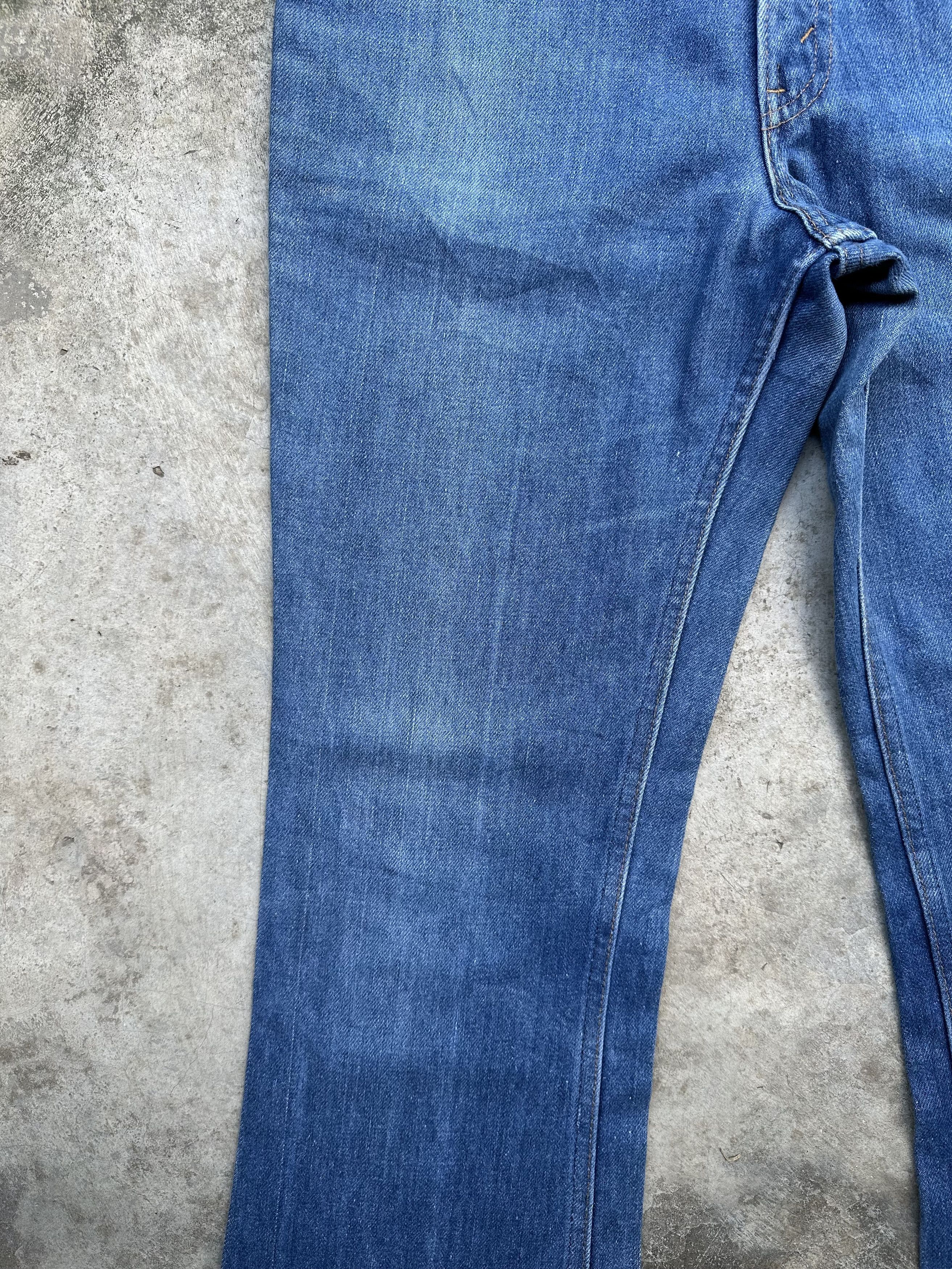 Levi's Rare!! 70s 646 Orange Tab Talon 42 Flare Bell Bottom Jeans Size US 32 / EU 48 - 9 Thumbnail