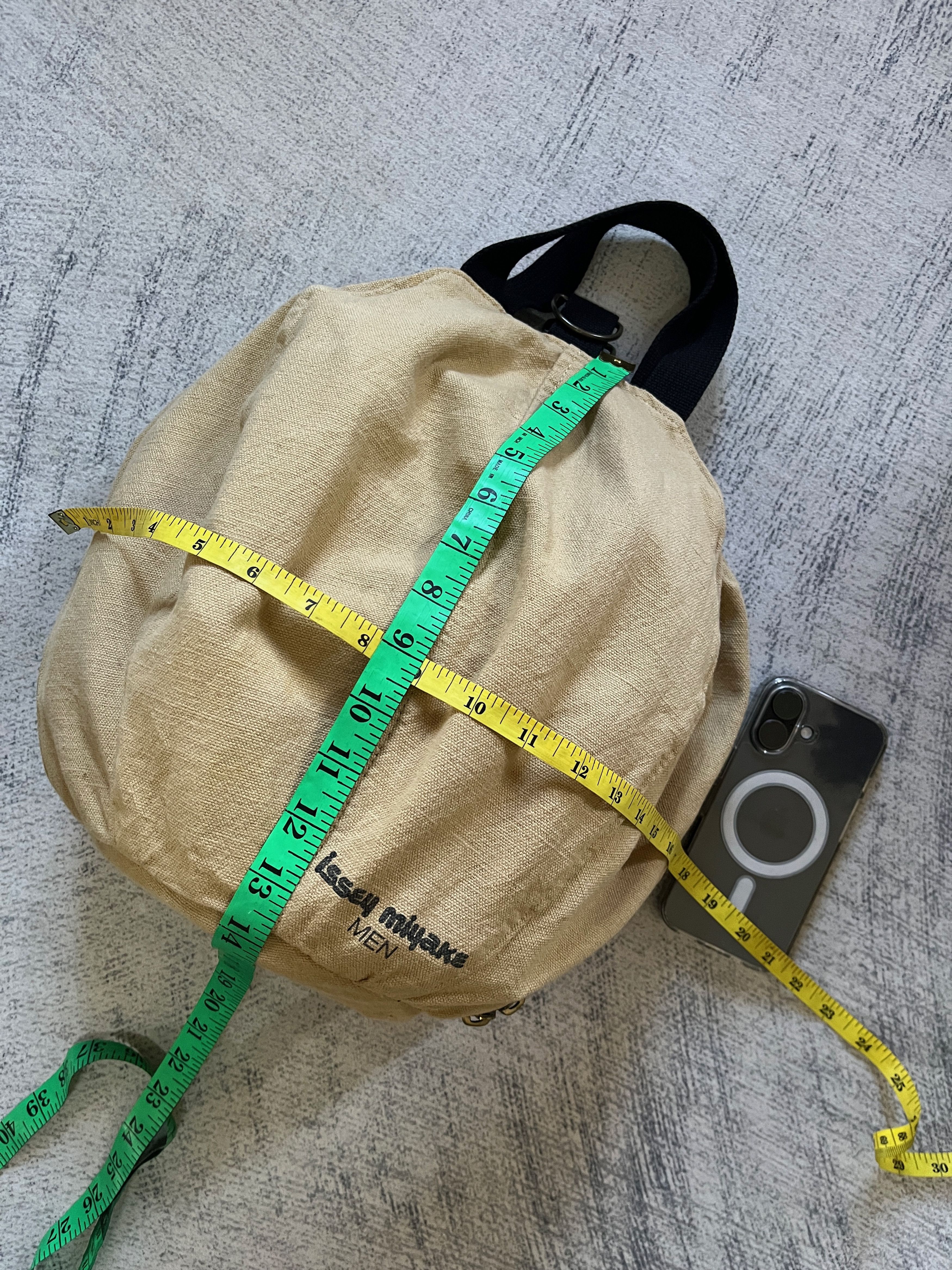 Issey Miyake RARE Issey Miyake Men Canvas Bag Size ONE SIZE - 15 Thumbnail