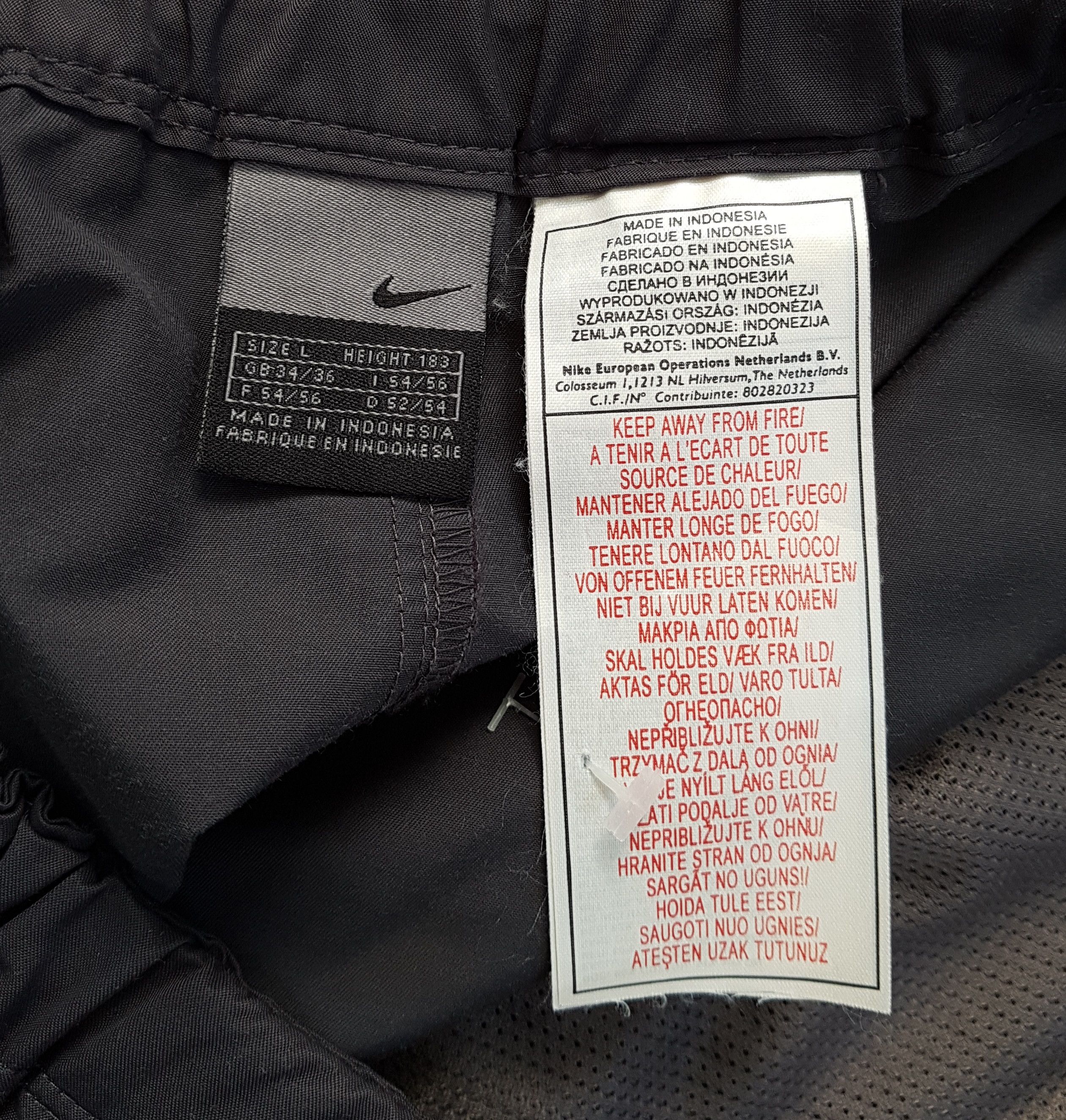 Nike Vintage y2k Nike B2 Wide Loose Nylon Pants Size US 34 / EU 50 - 12 Thumbnail