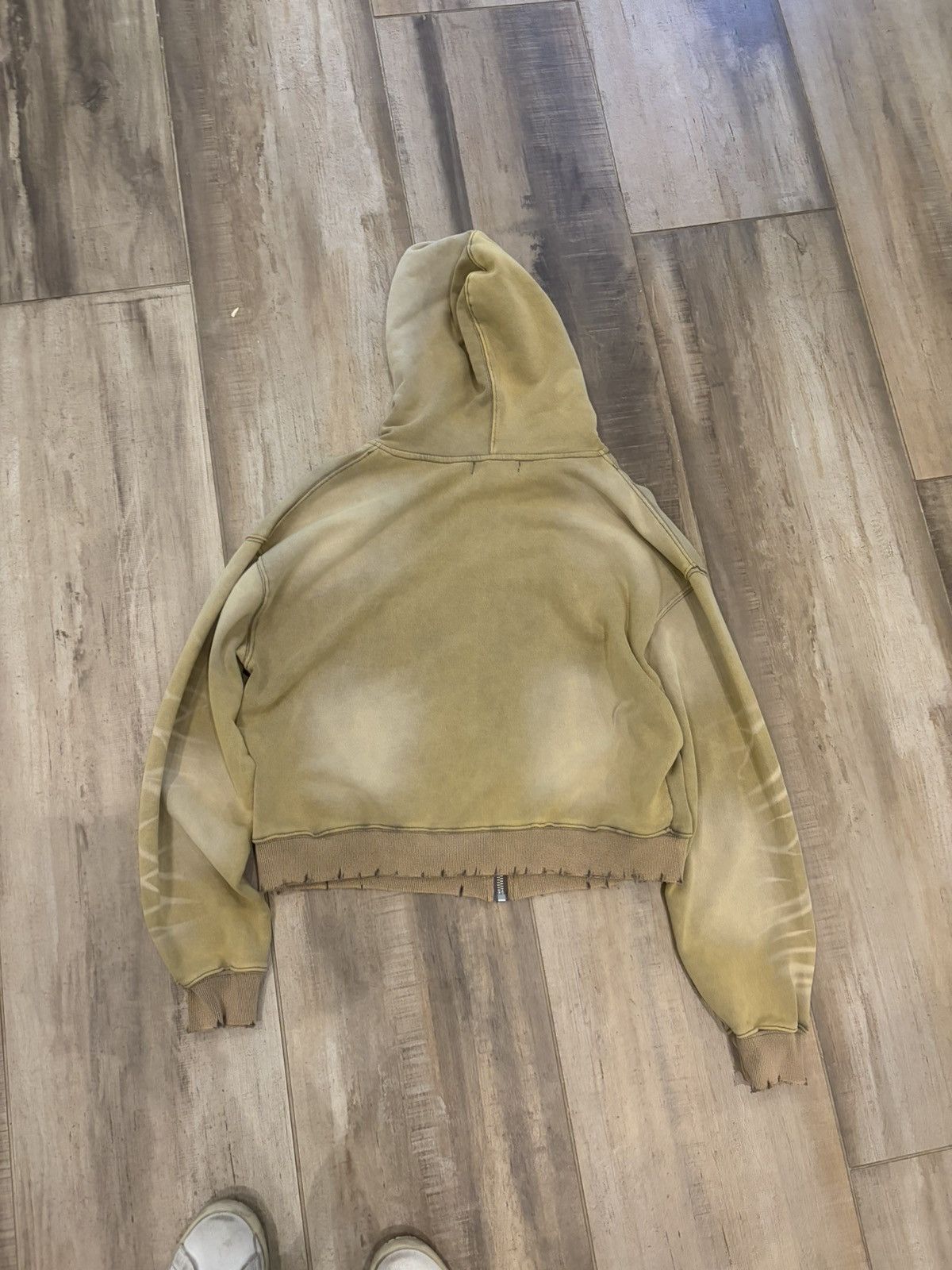 Vale Vale Tan Zip-Up Hoodie Small Size US S / EU 44-46 / 1 - 3 Thumbnail