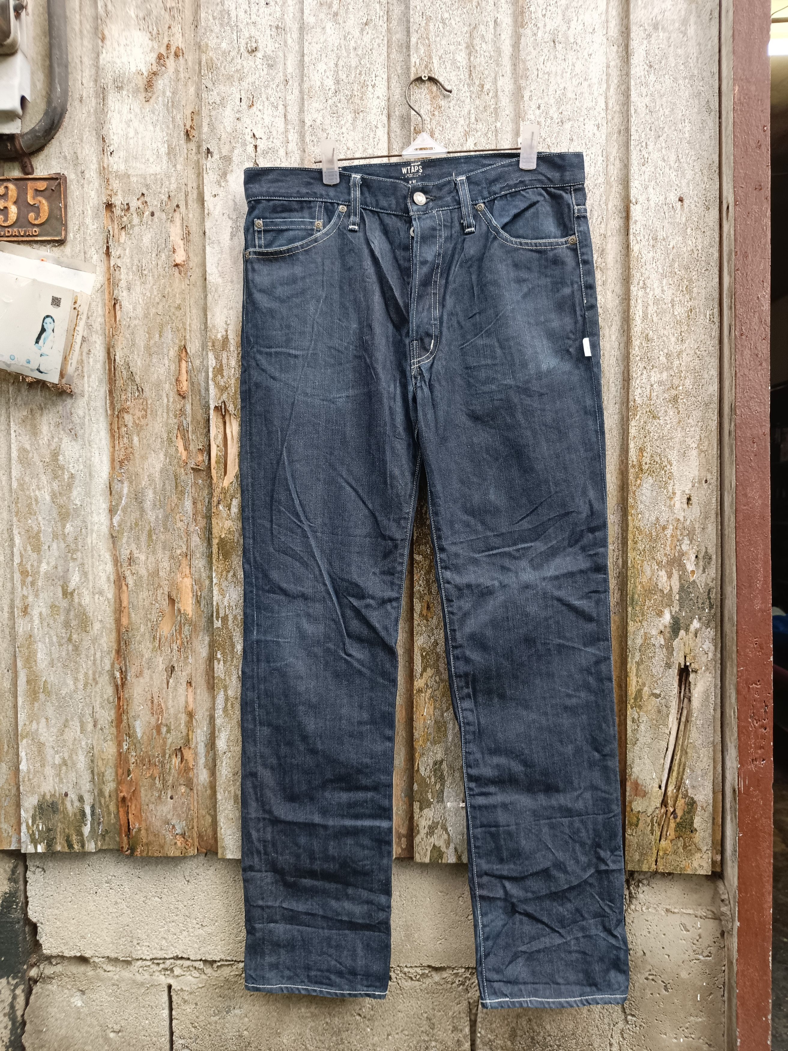 Wtaps Wtaps "Who dares Wins" Trousers denim raw pants Size US 33 - 3 Thumbnail