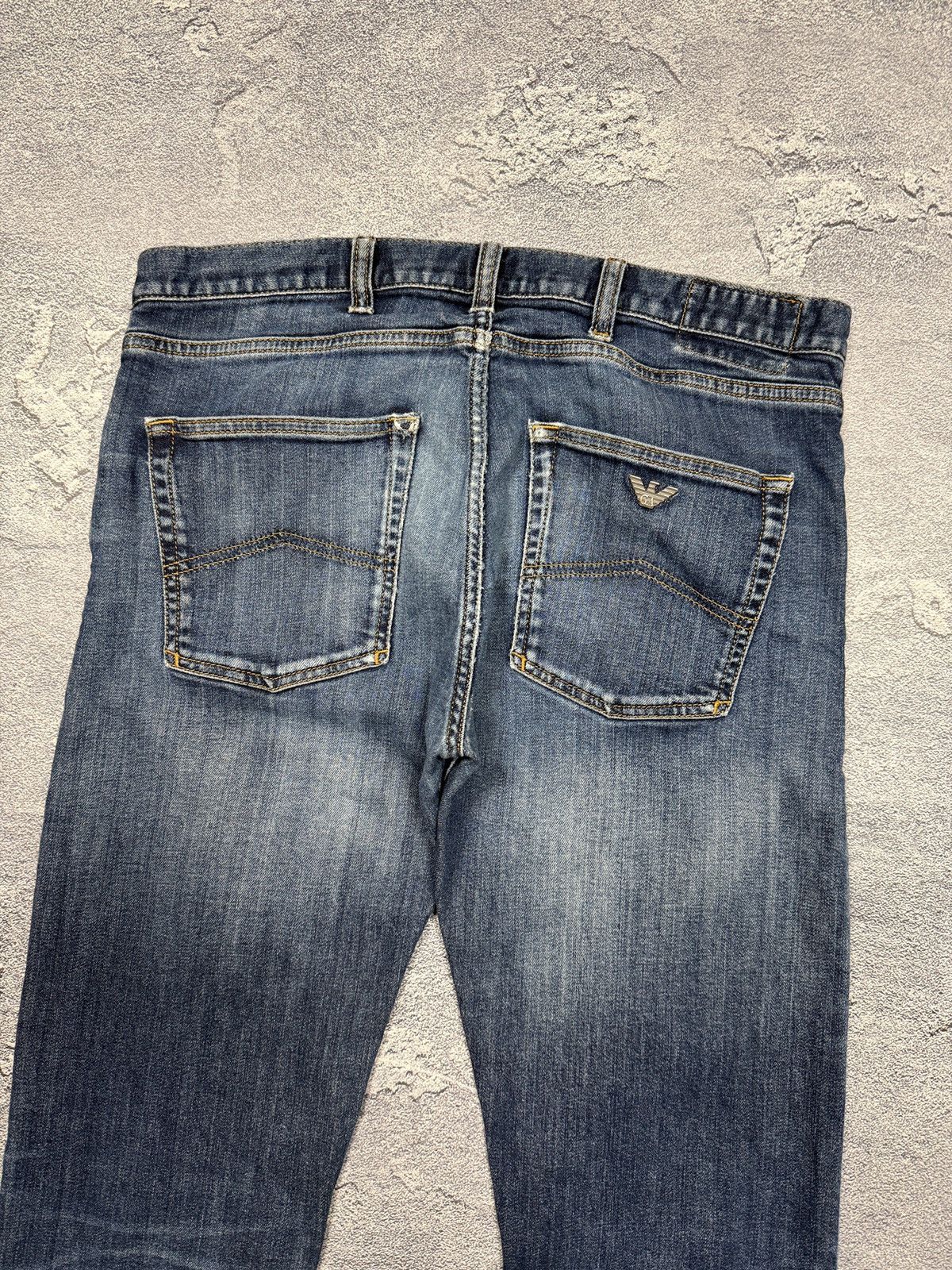 Armani × Vintage Armani Jeans Vintage Mens Denim Pants Jeans Size US 36 / EU 52 - 10 Thumbnail