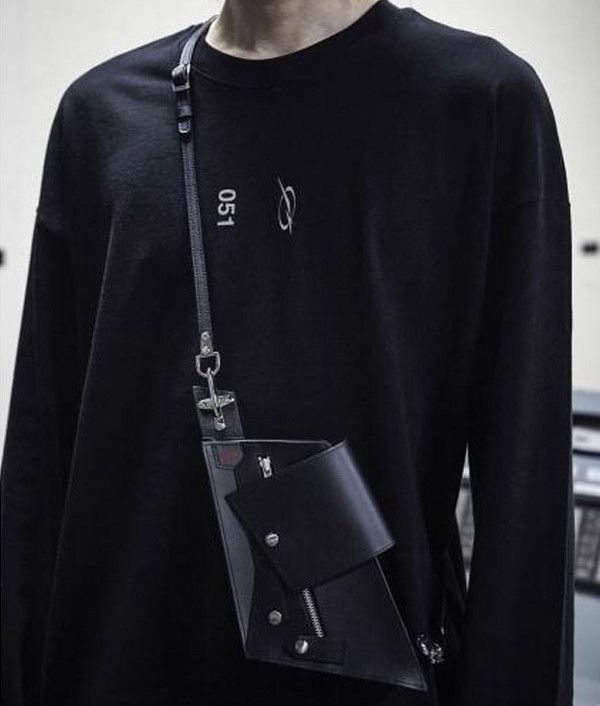 Other 51PERCENT Black Leather Cross Body Bag Size ONE SIZE - 7 Thumbnail