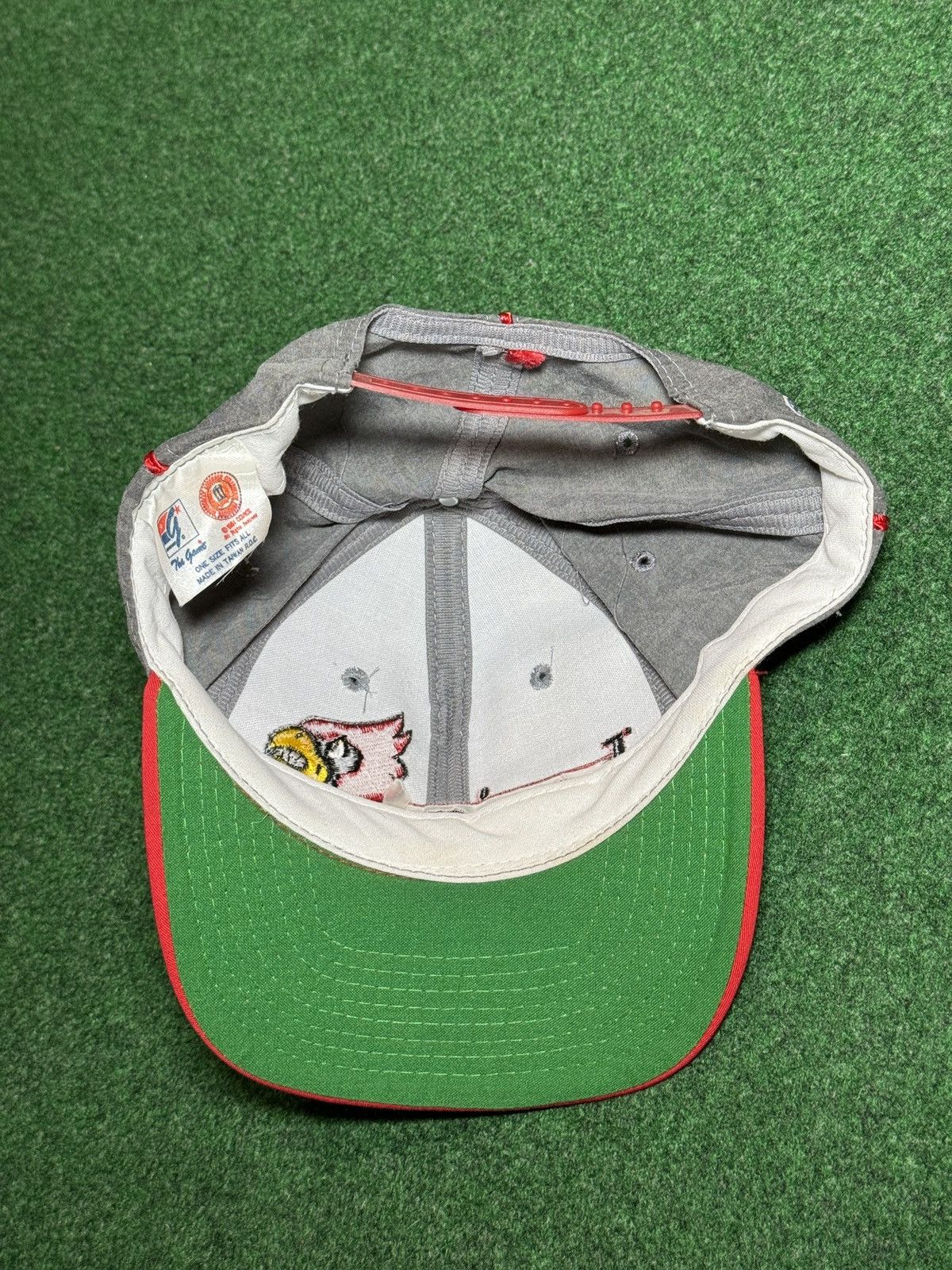 The Game Vintage Louisville Cardinals College NCAA 90s Snapback Hat Size ONE SIZE - 5 Thumbnail