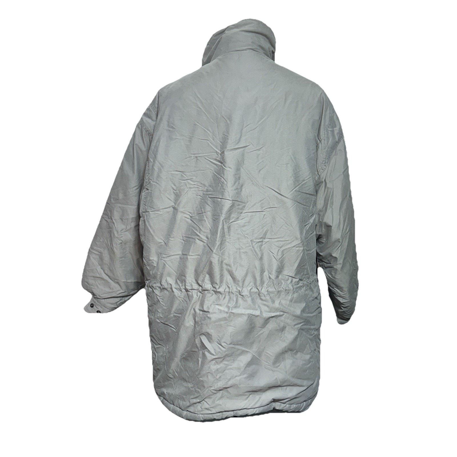 Members Only MEMBERS ONLY Men's Jacket LG Puffer Gray Full Length 90s Size US L / EU 52-54 / 3 - 3 Thumbnail