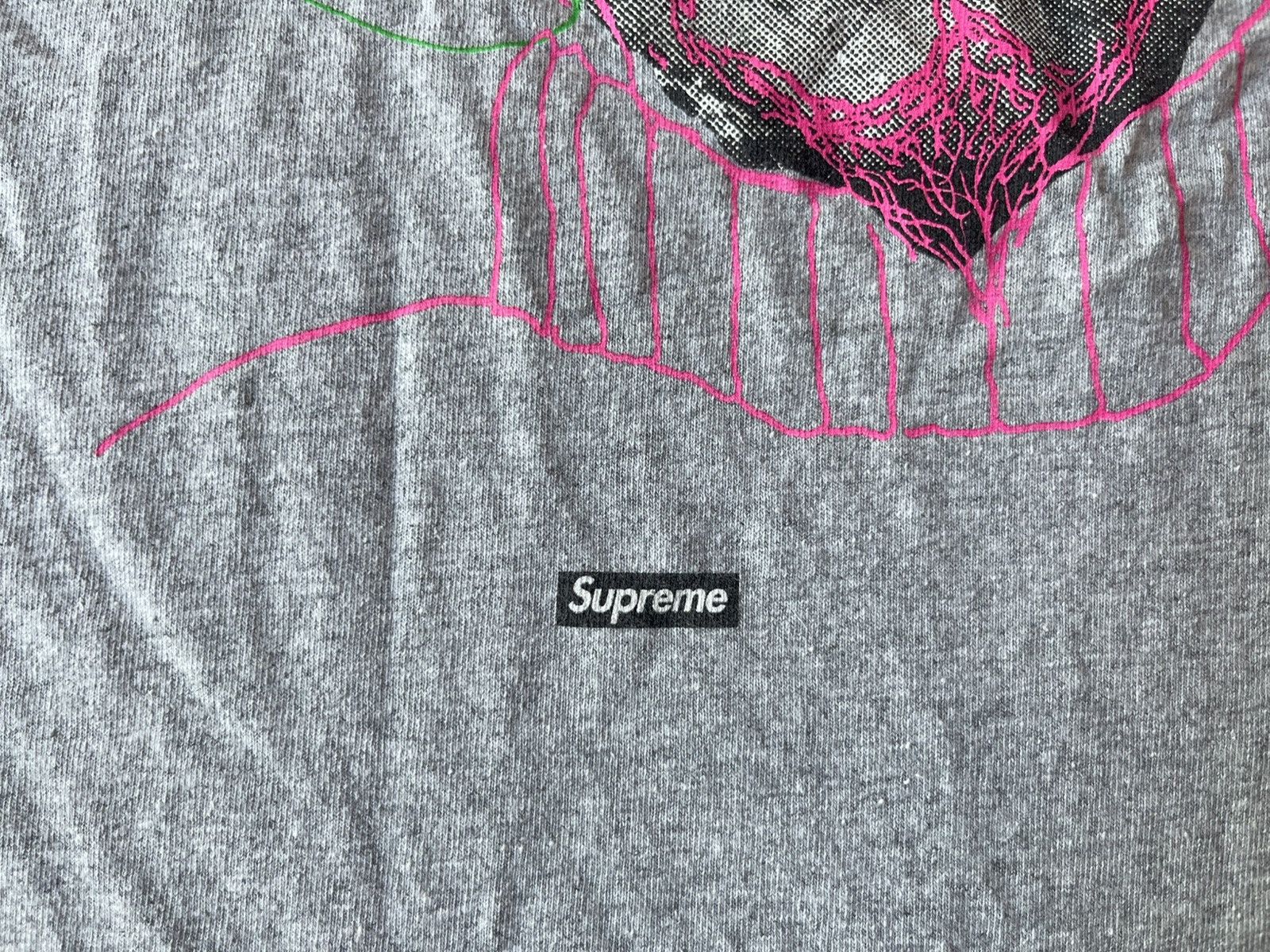 Supreme Supreme Butthole Surfers Psychic Tee Grey Size US M / EU 48-50 / 2 - 2 Thumbnail
