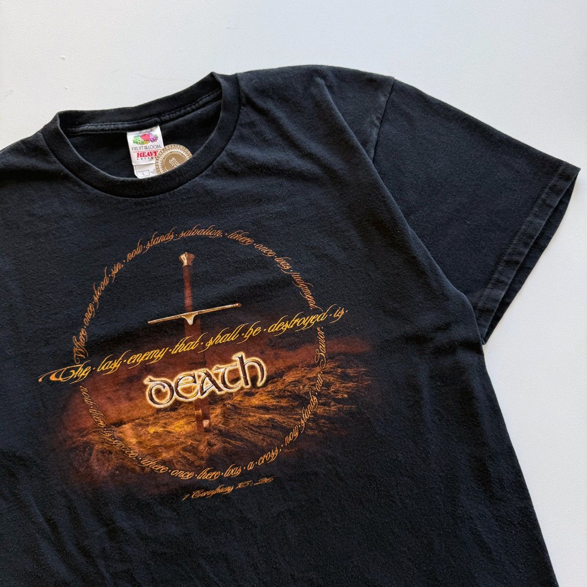 Vintage 1998 Lord of The Rings x The Lord of Kings Jesus Tee Size US L / EU 52-54 / 3 - 3 Thumbnail