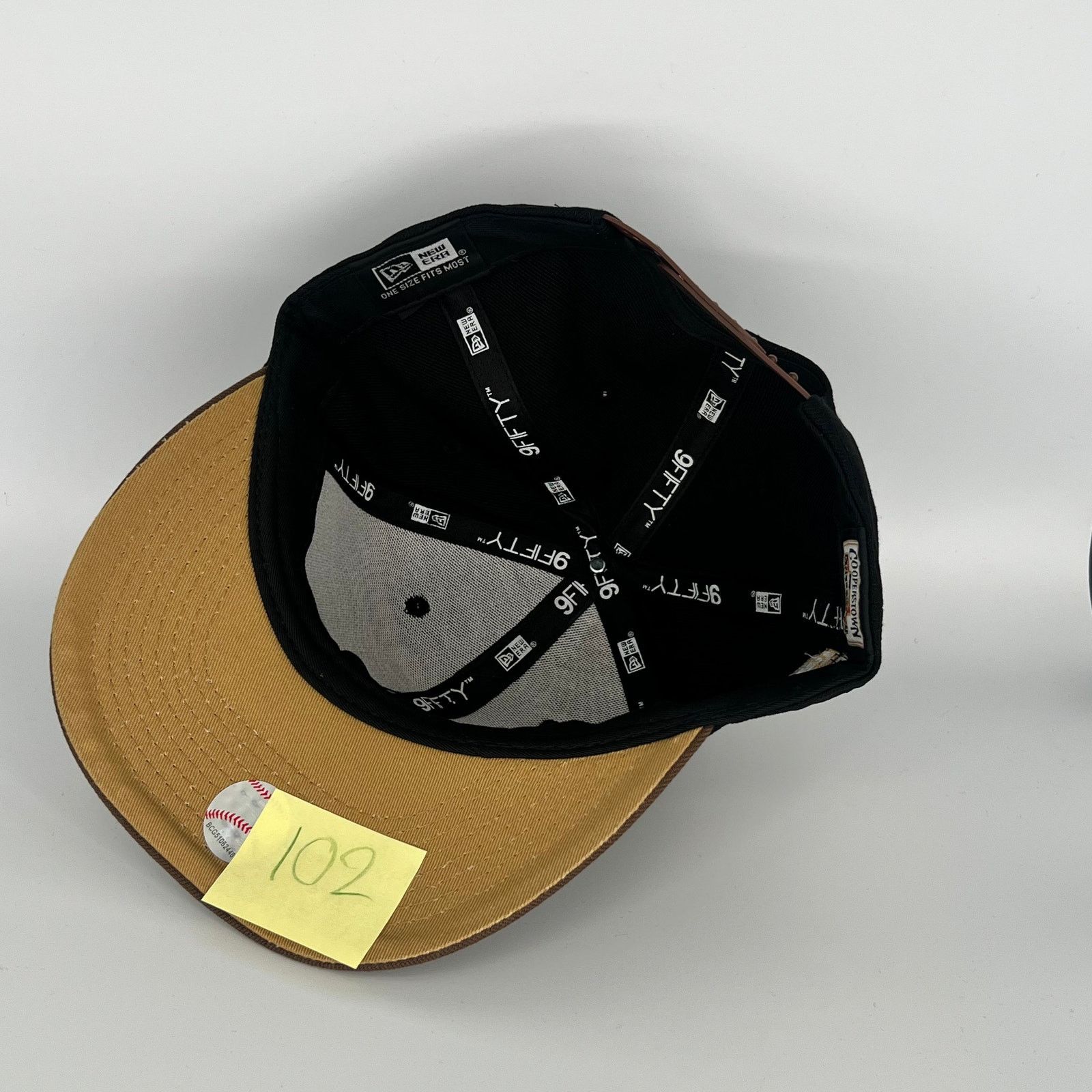 New Era Black Brown Boston Bruins 50th Anniversary Jackie Robinson Size ONE SIZE - 4 Thumbnail