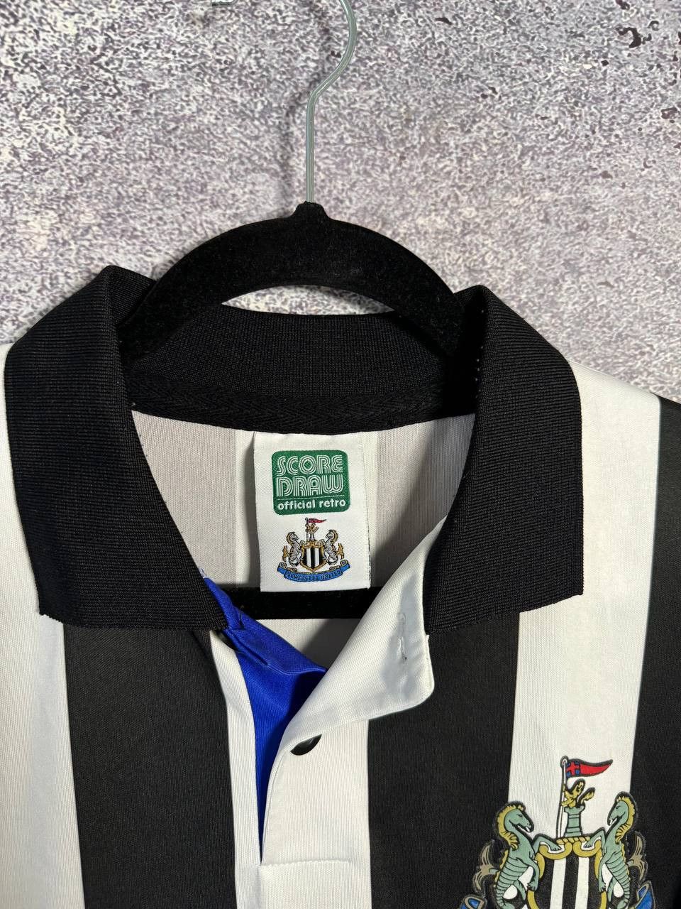Vintage 90's Newcastle United 1993/94 Home 2 Score Draw Jersey Size US S / EU 44-46 / 1 - 11 Thumbnail