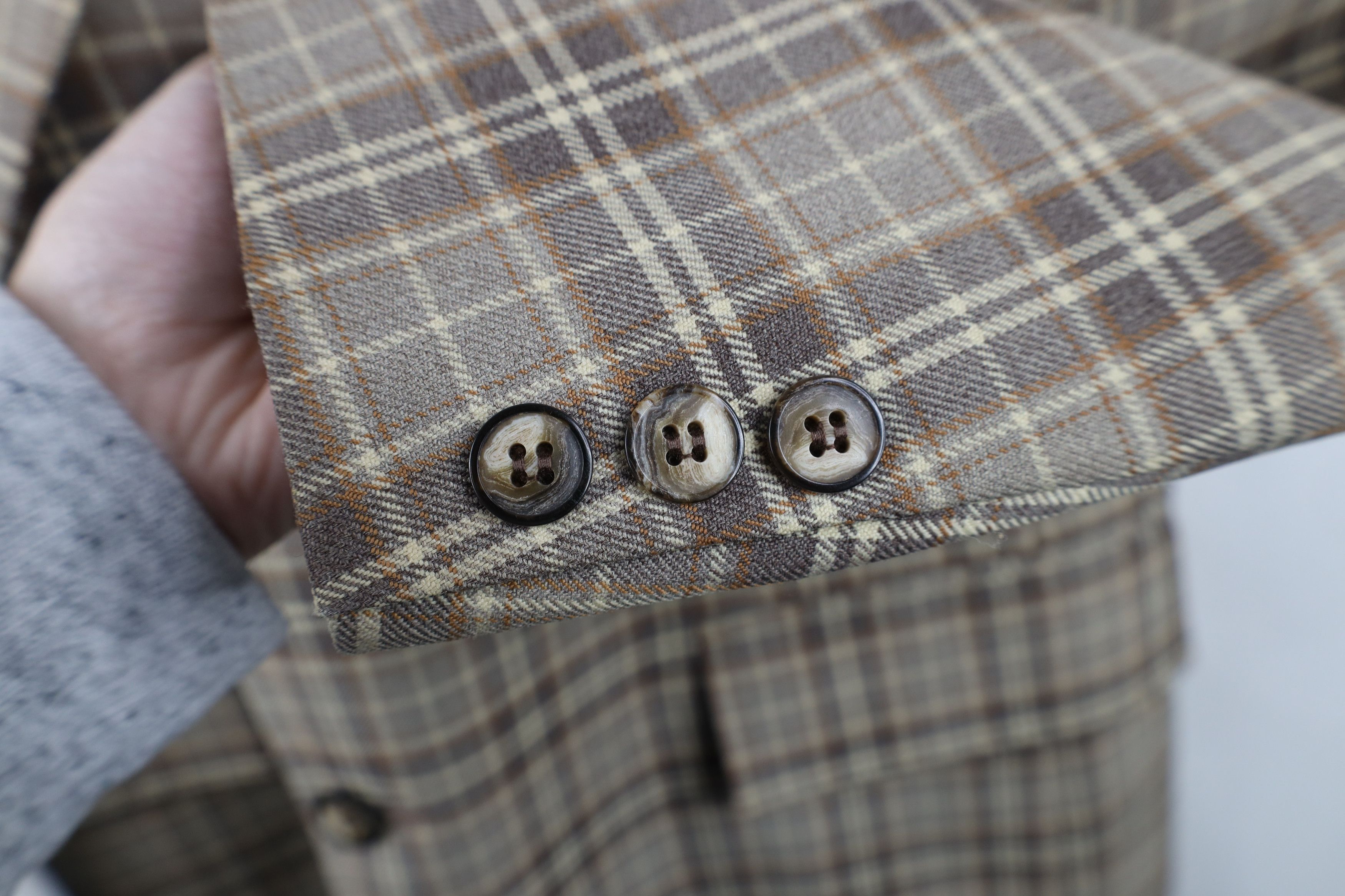 Vintage Vintage 70s Streetwear Suit Coat Blazer Jacket Plaid USA Size US XXL / EU 58 / 5 - 5 Thumbnail